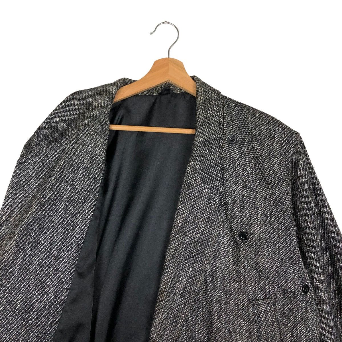 Japanese Brand 💥90’s Double Breast Collar Bomber Jacket Issey Miyake Style Size US L / EU 52-54 / 3 - 9 Thumbnail
