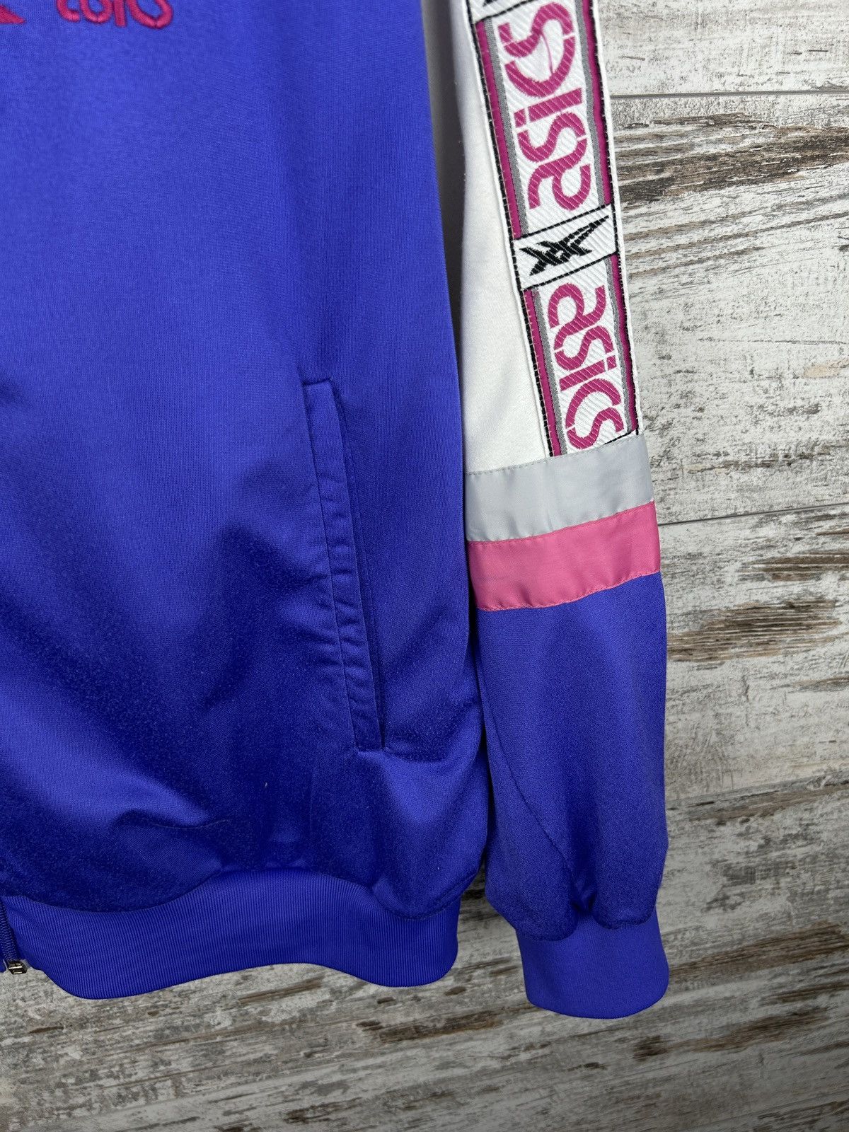 Asics × Vintage Mens Vintage Asics Olympic stripes y2k rare streetwear OG Size US L / EU 52-54 / 3 - 3 Thumbnail
