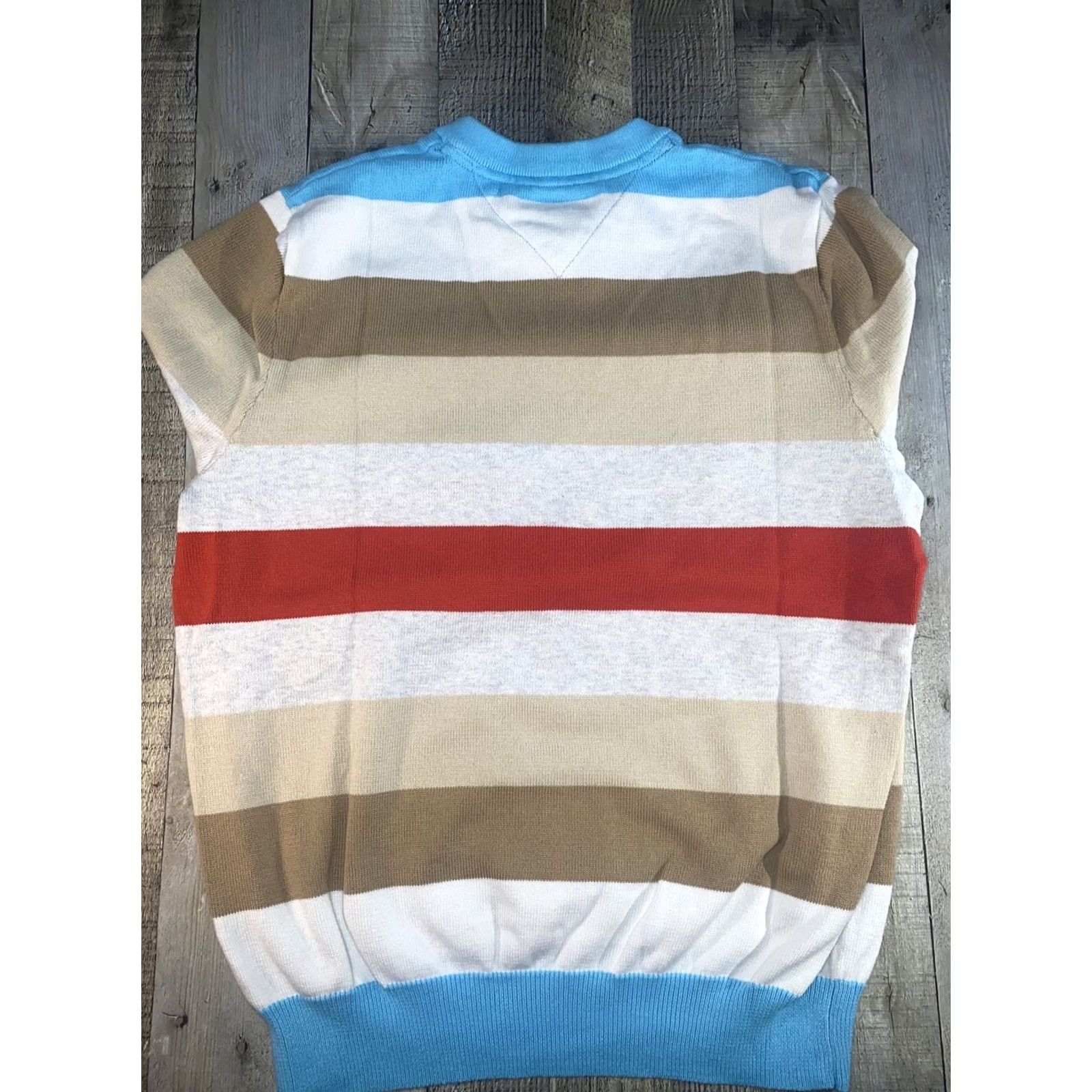Tommy Hilfiger Tommy Hilfiger Sweater Men Crew Neck Striped Multicolor Alumni Pullover S Size Regular Cotton Pullover Mens Sweater Size US S / EU 44-46 / 1 - 5 Thumbnail