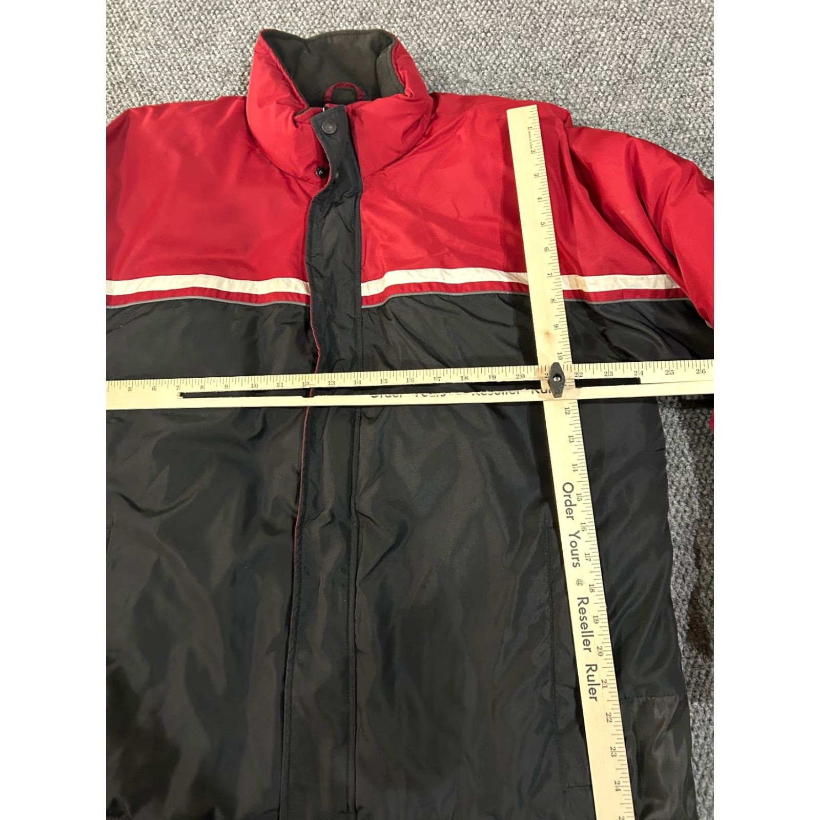 Eddie Bauer Eddie Bauer Puffer Jacket Mens Large Black Red Premium Goose Down Winter Coat Size US L / EU 52-54 / 3 - 4 Thumbnail