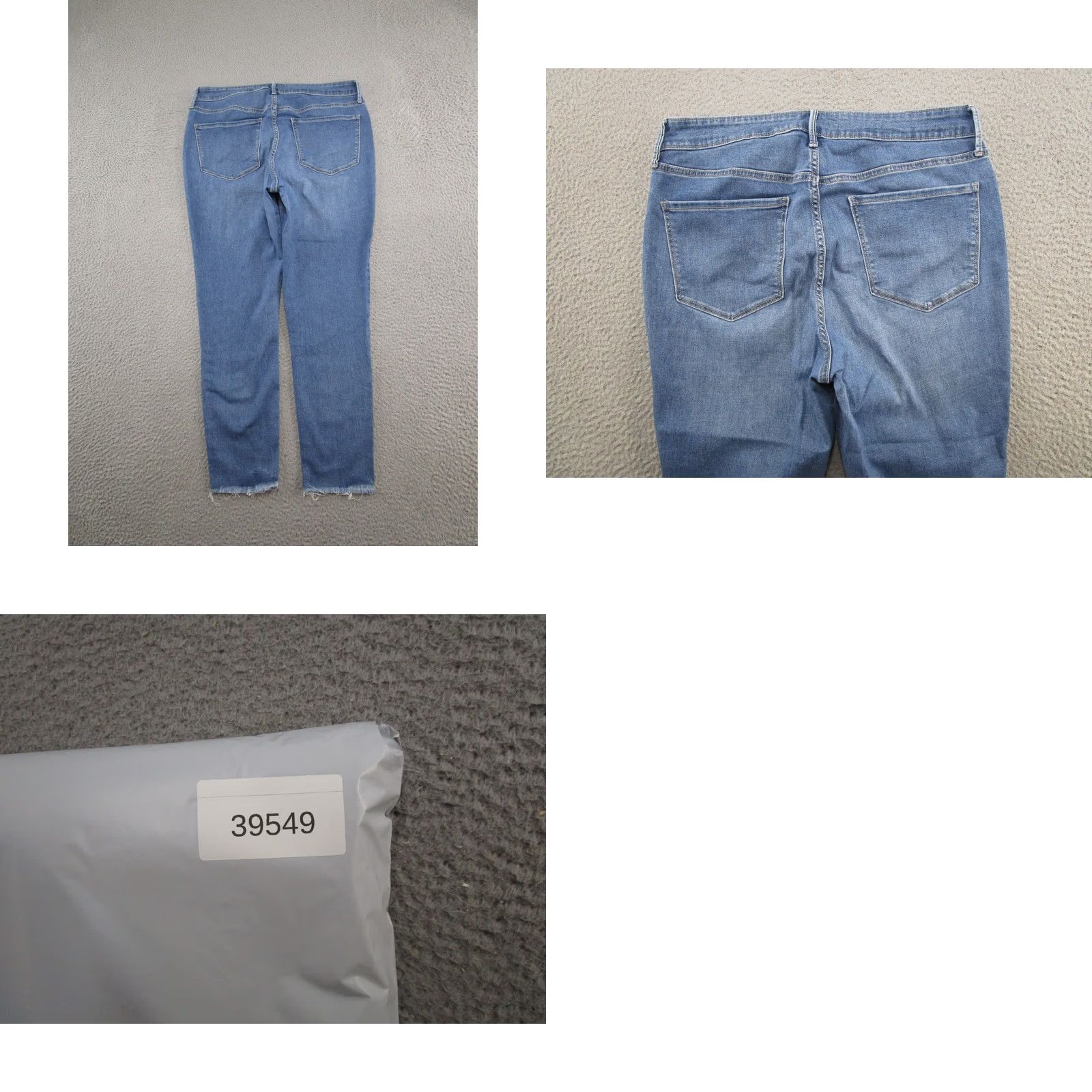 Old Navy Old Navy Jeans Womens 14 Rockstar High Rise Super Skinny Button Fly Size Size 36" / US 14 / IT 50 - 9 Thumbnail