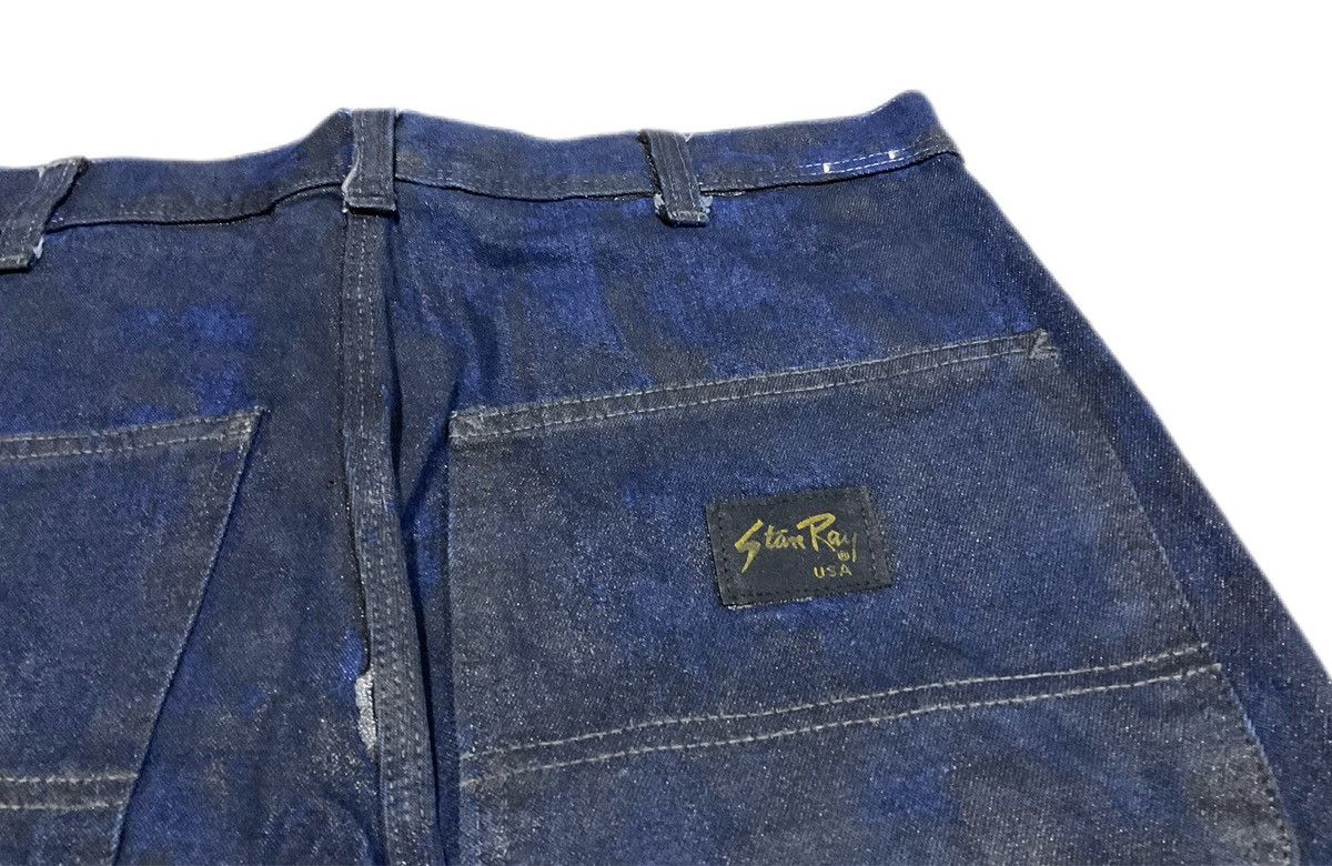 Japanese Brand × Needles × Sonic Lab 🔥 Archived Sonic Lab Rebuild Stan Ray Wax Carpenter Pants Size US 32 / EU 48 - 4 Thumbnail