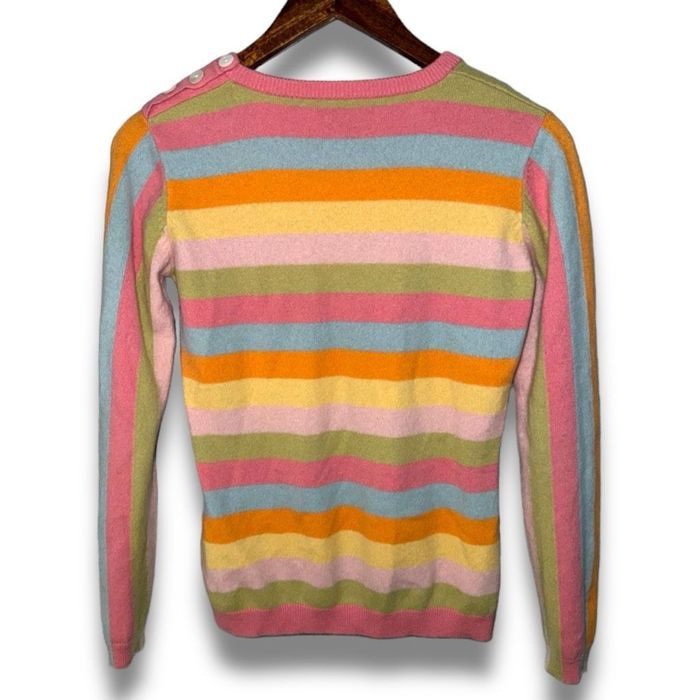 Lacoste clearance rainbow sweater