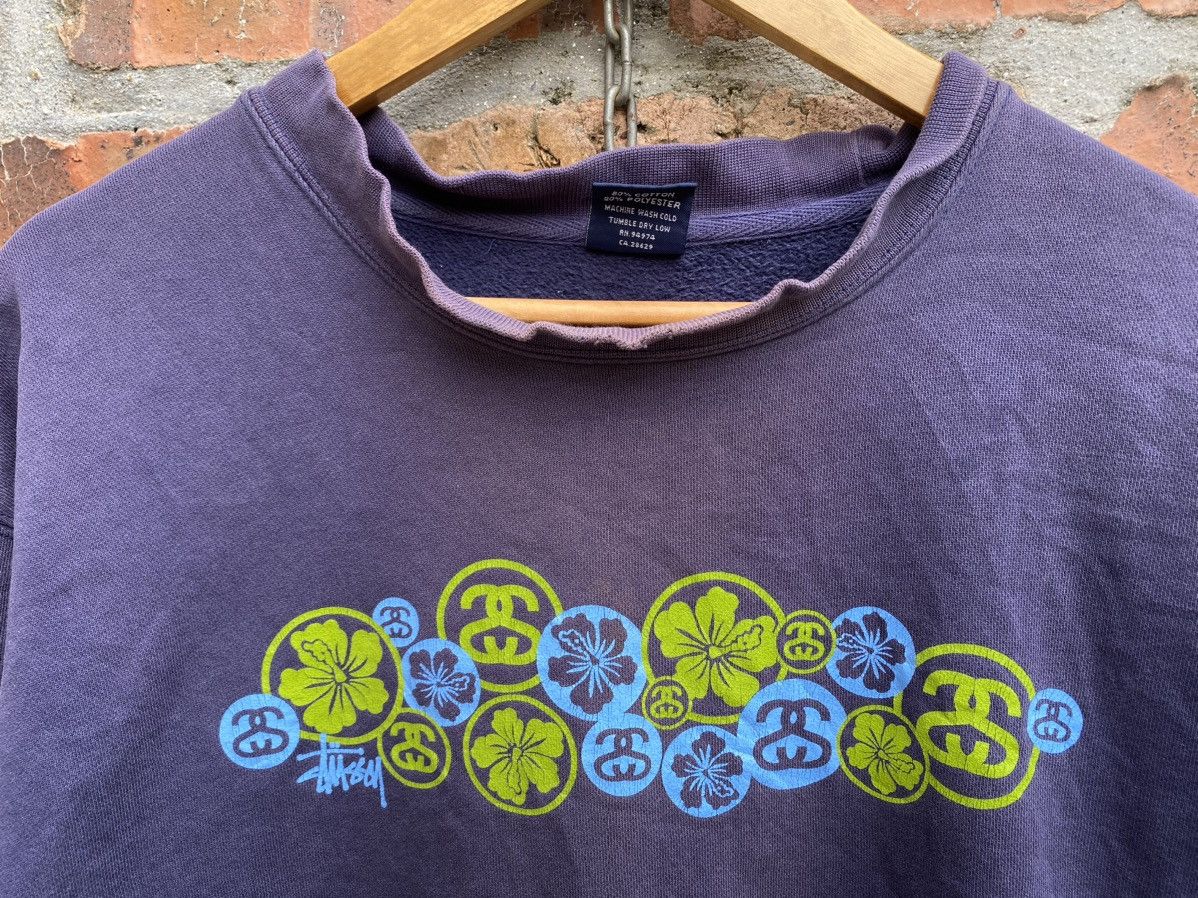 Stussy 1990s Stussy Floral Sick distressed Size US L / EU 52-54 / 3 - 6 Thumbnail