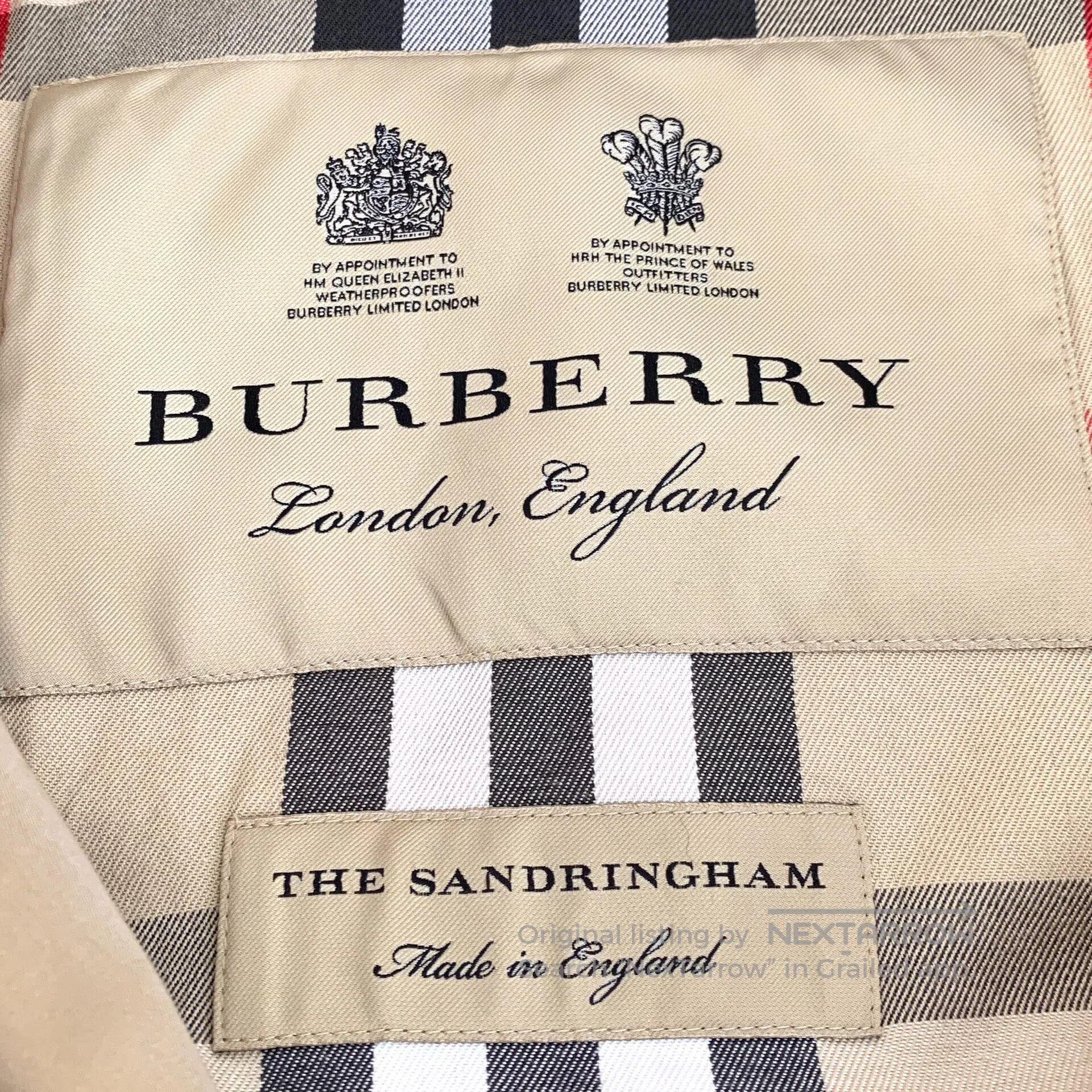 Burberry Burberry Brown Cotton Collar Double-breasted Long Sleeve B Size XS / US 0-2 / IT 36-38 - 5 Thumbnail