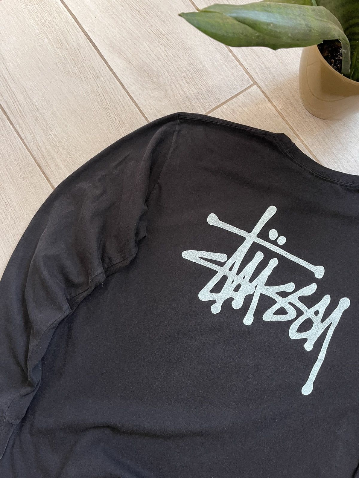 Stussy × Vintage Vintage Stussy longsleeve T-shirt logo streetwear sk8 Size US L / EU 52-54 / 3 - 10 Thumbnail