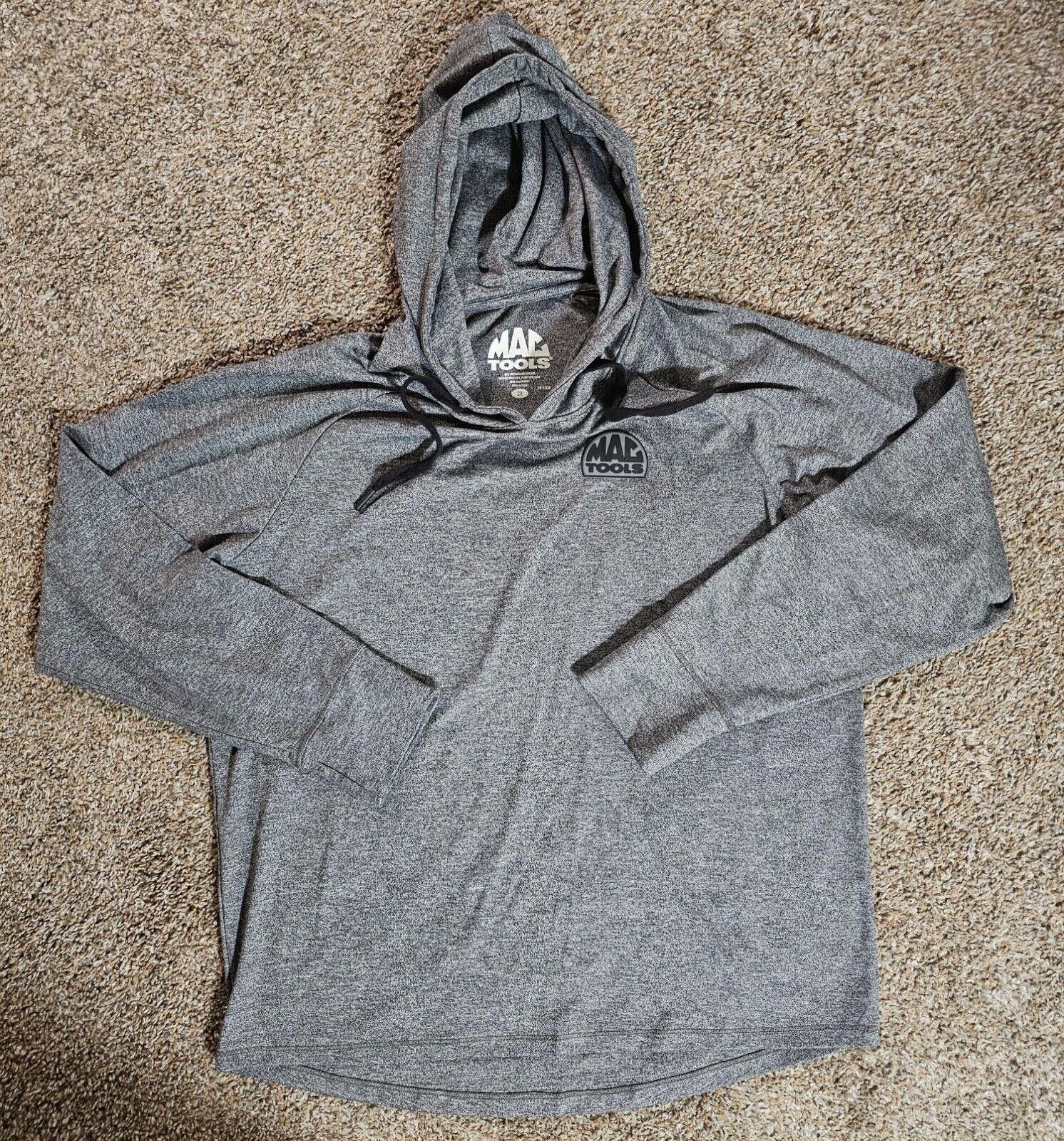 Designer Mac Tools Hoodie Pullover Gray Women Unisex 2X Size 3XL / US 20-22 - 1 Thumbnail