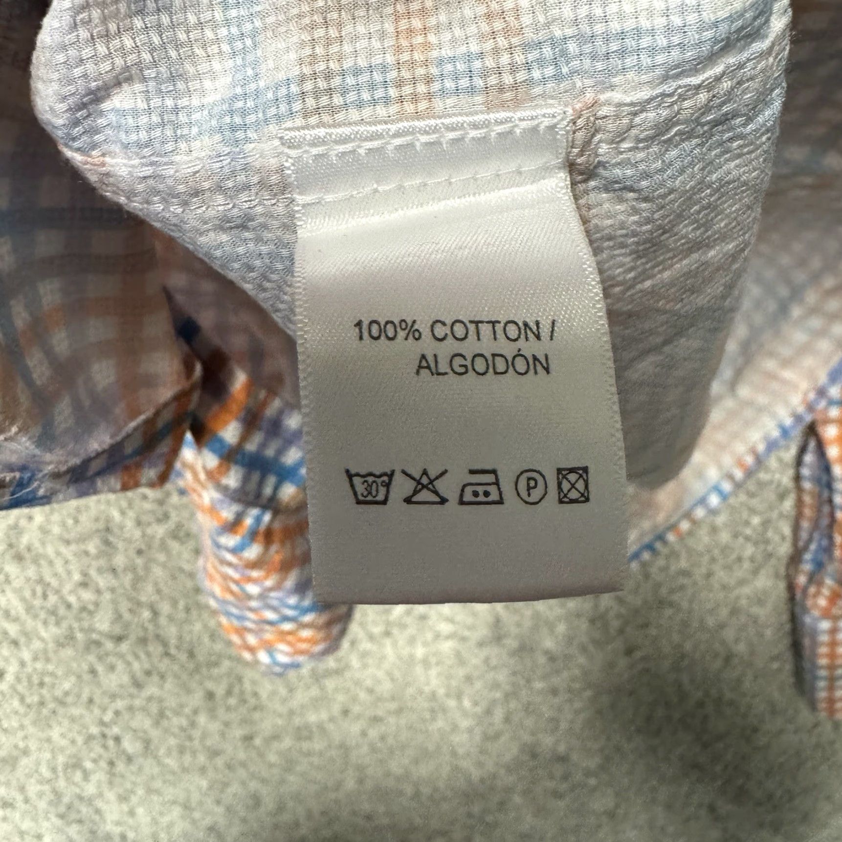 Vintage Marcello Button Up Shirt Sz L Plaid Check Preppy Business Casual Old Money Fall Mens Button-Up Shirt Blue Cotton Check Vintage: No Size US L / EU 52-54 / 3 - 6 Thumbnail