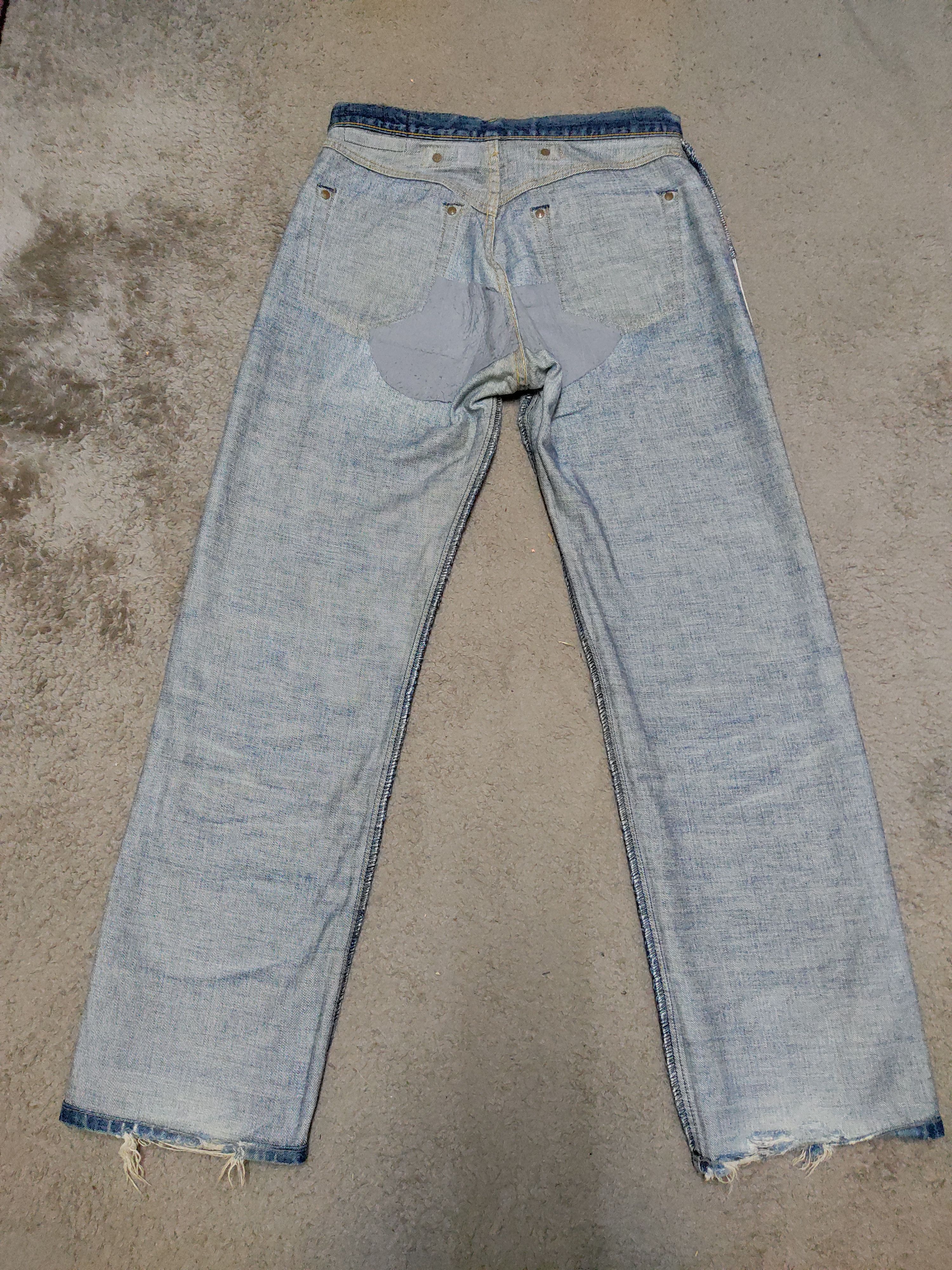 Levi's Vintage Clothing Vintage Levis 702 distressed buckle back Jeans Size US 32 / EU 48 - 12 Thumbnail