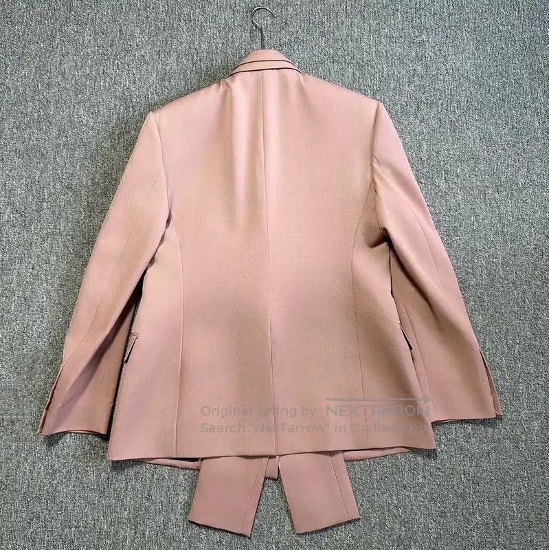 Dior Dior Coral Pink Long Sleeve Wool Coat . Size US XXL / EU 58 / 5 - 2 Thumbnail
