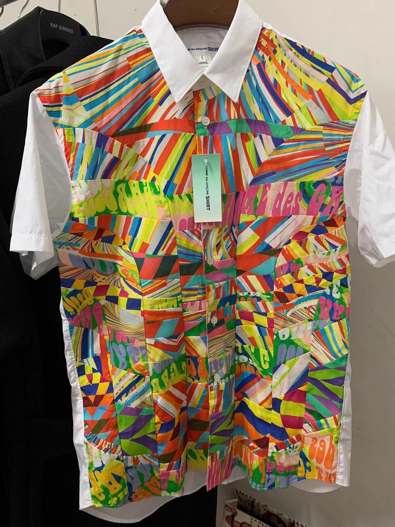 Comme des Garcons COMME DES GARCONS SHIRT Patchwork Shirt Size US M / EU 48-50 / 2 - 1 Thumbnail