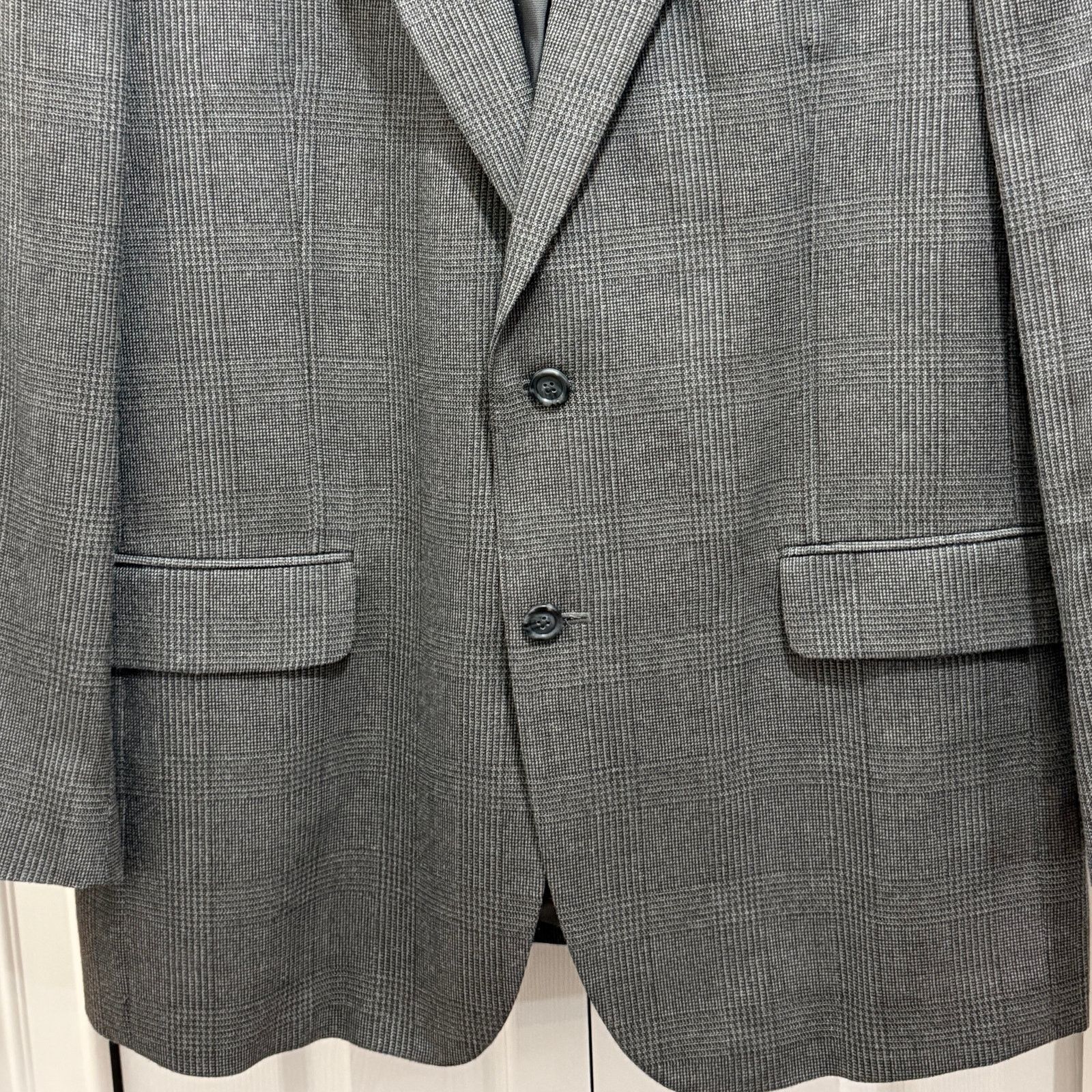 Jos. A. Bank Jos. A. Bank 44R silk & wool sport coat suit jacket blazer Size 44R - 3 Thumbnail