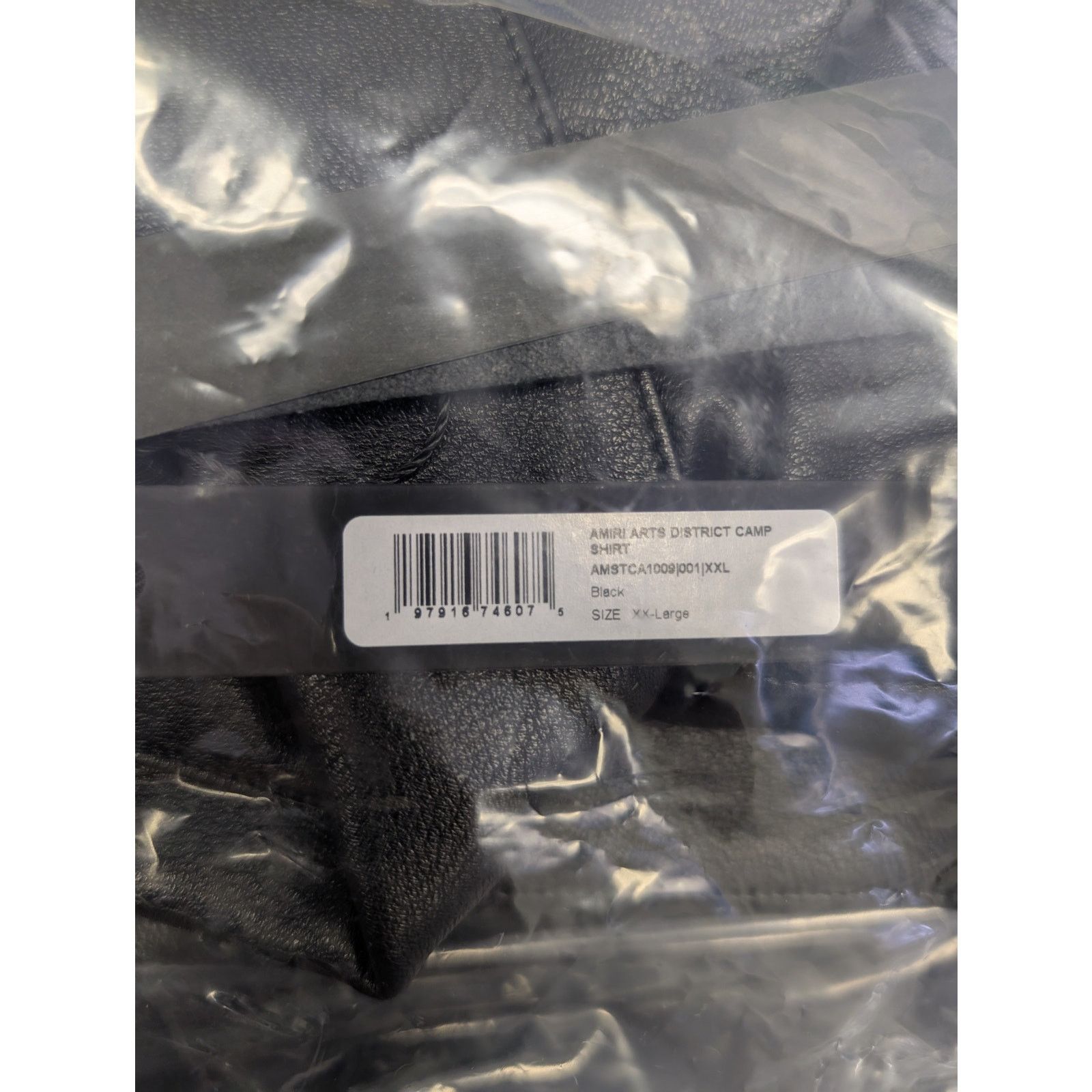 Amiri o1rshd1 Amiri Arts District Button up Shirt Jacket in Black Size US XXL / EU 58 / 5 - 14 Thumbnail