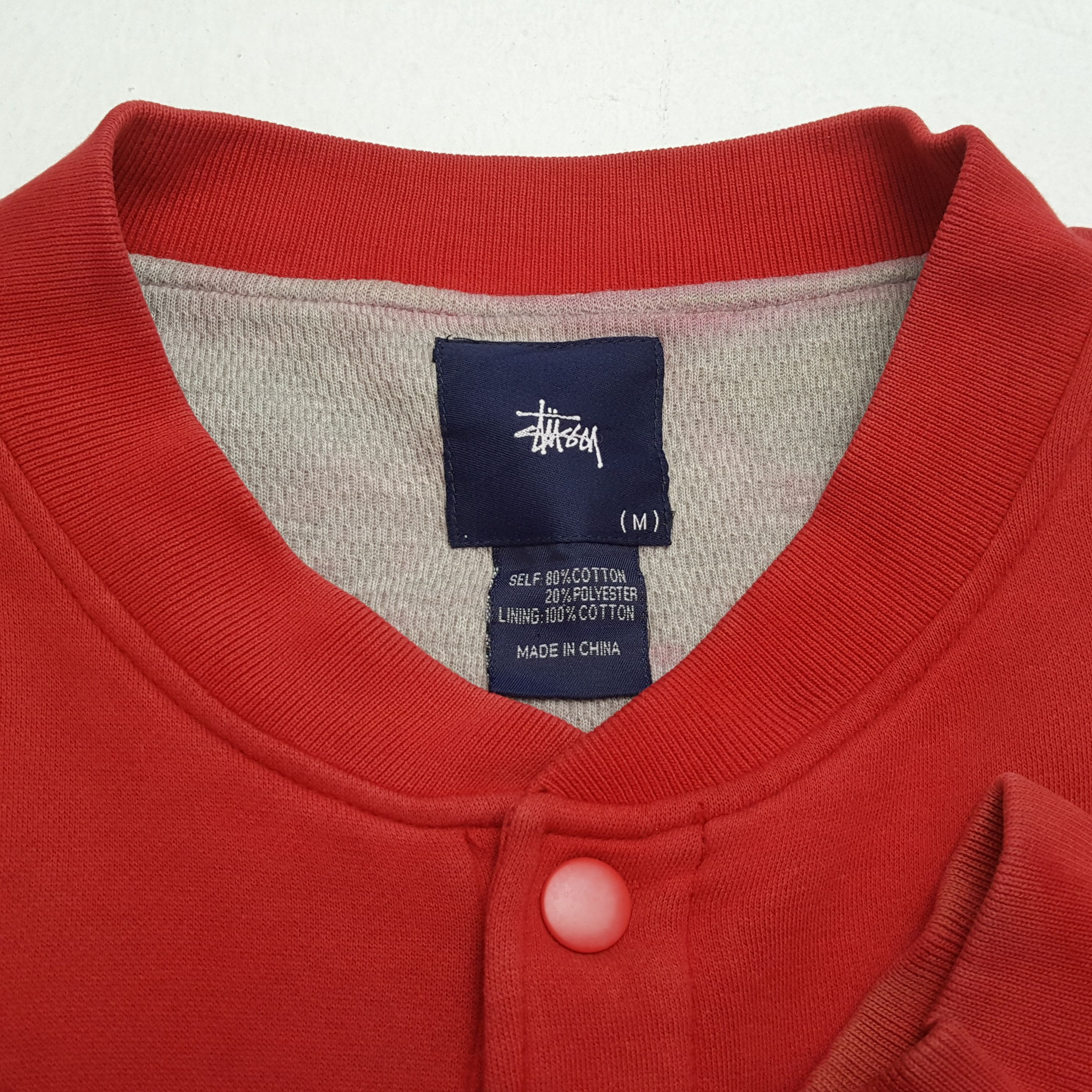 Stussy × Vintage STUSSY Streetwear Fashion Style Custom Art Jacket Size US L / EU 52-54 / 3 - 9 Thumbnail