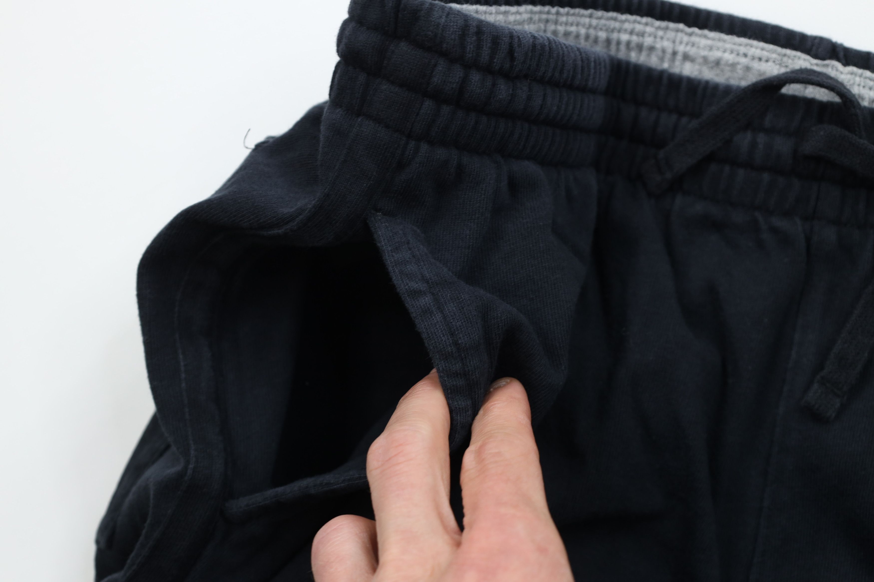 Nike Vintage Y2K Nike Mini Swoosh Ribbed Knit Wide Leg Pants Size US 34 / EU 50 - 8 Thumbnail