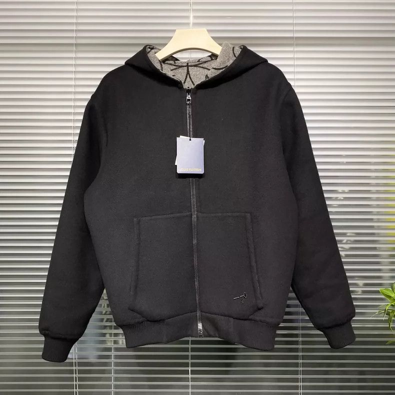 Louis Vuitton LOUIS VUITTON 24SS Reversible Wool Jacket Three Flowers Ful Size US S / EU 44-46 / 1 - 3 Thumbnail