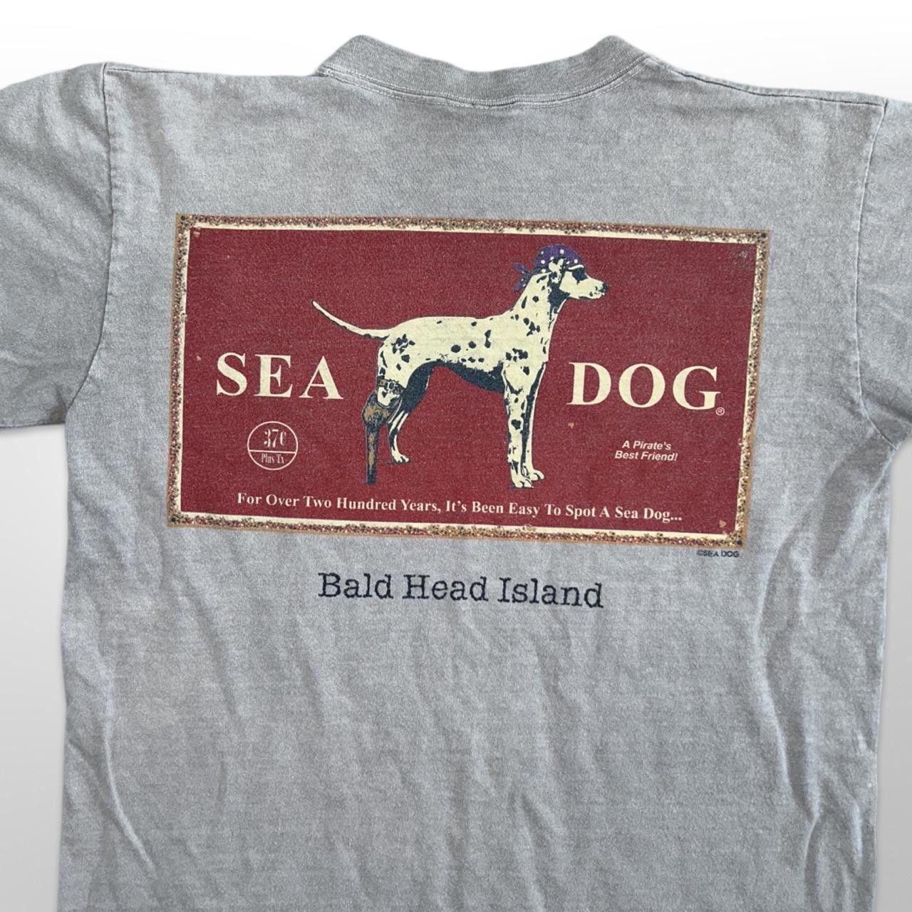 Vintage Vintage Sea Dog Bald Head Island Graphic Faded T-shirt Size US S / EU 44-46 / 1 - 3 Thumbnail