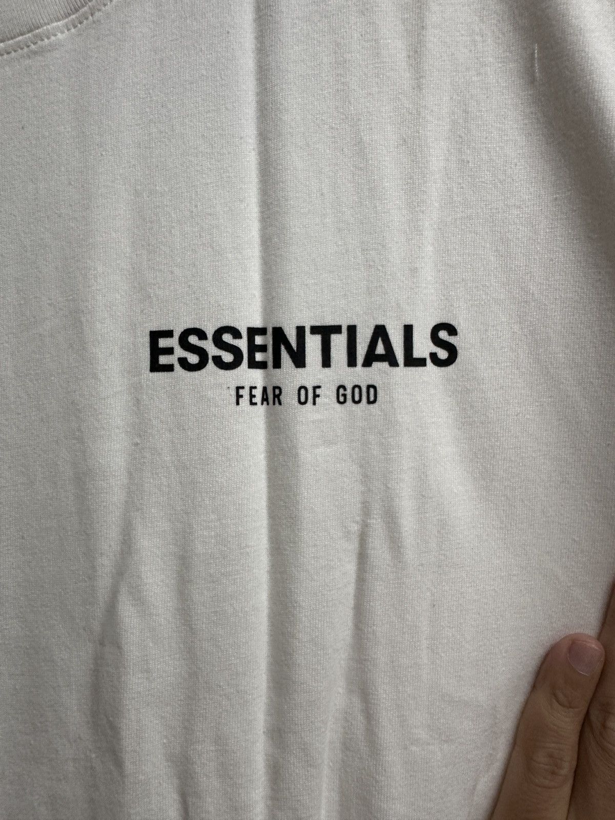 Essentials × Fear of God Fear of God essentials black photo print Sakura tee L Size US XL / EU 56 / 4 - 3 Thumbnail