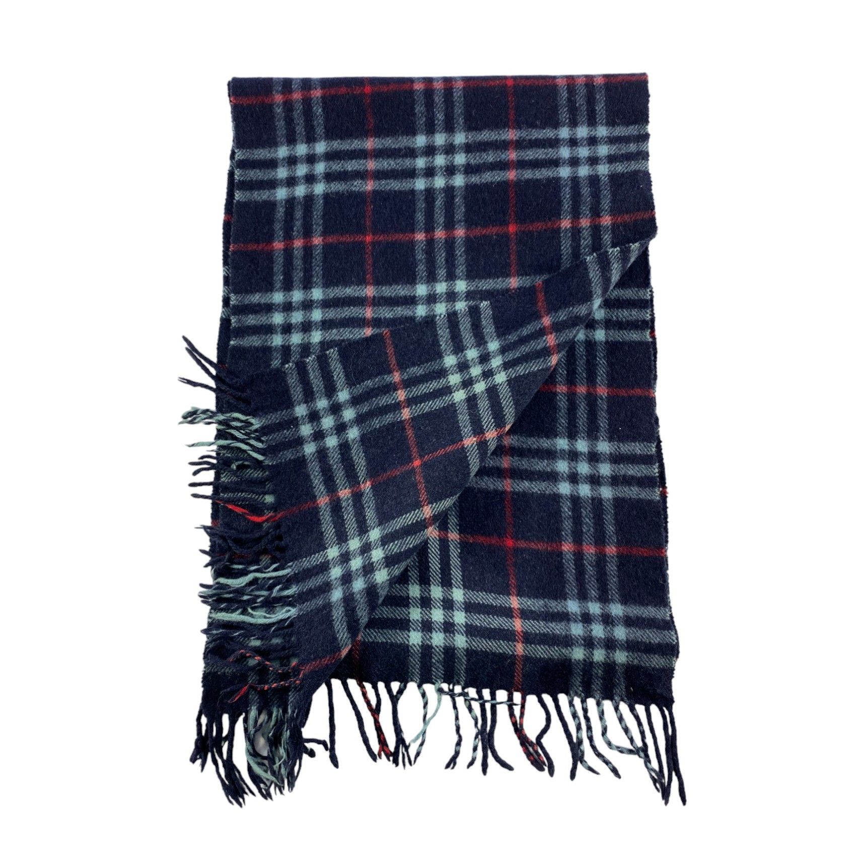 Burberry × Vintage Burberry Scarf / Muffler / Neckwear - WW1071 Size ONE SIZE - 4 Thumbnail