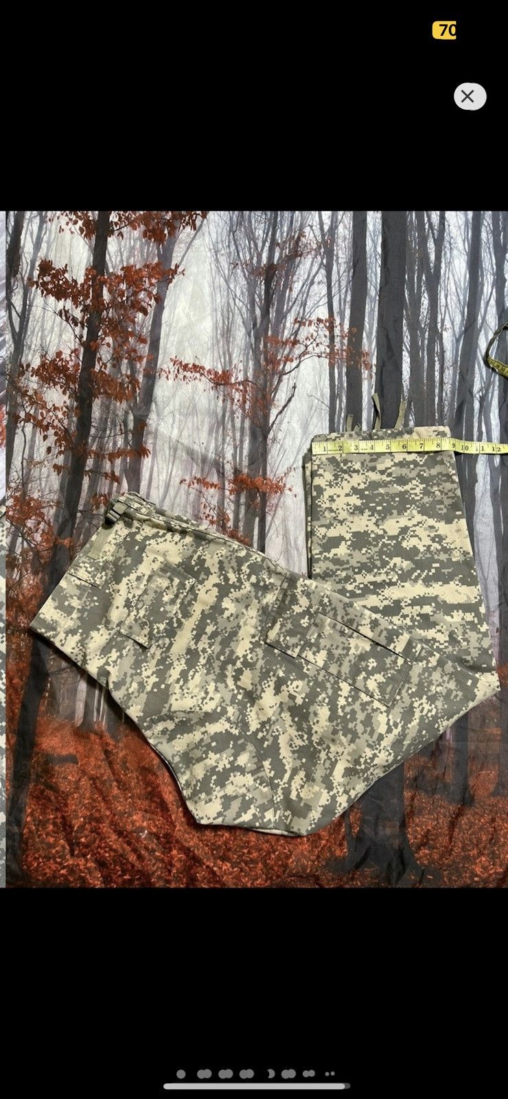 Vintage ***FINAL DROP***RARE 90s DIGI CAMO ROTHCO CARGO PANT XL Size US 43 - 5 Thumbnail