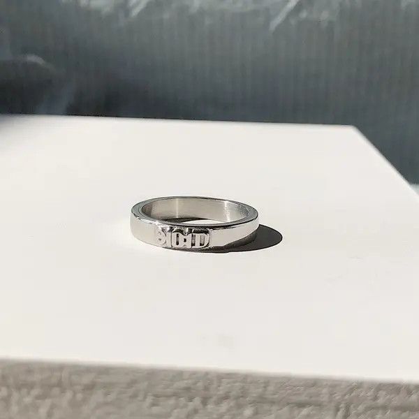 Jewelry Kahara x Maeda Fashion Couple Silver Ring Size ONE SIZE - 1 Thumbnail