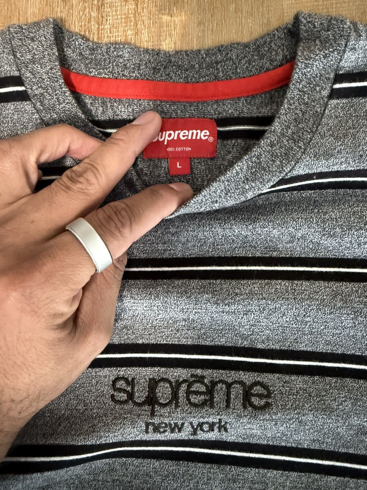 Supreme Supreme Longsleeve Size US L / EU 52-54 / 3 - 3 Thumbnail