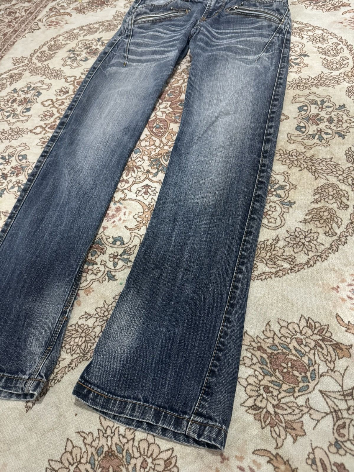 Japanese Brand × Nicole Club × Vintage Vintage Nicole Club For Men Flare Jeans Size US 30 / EU 46 - 3 Thumbnail
