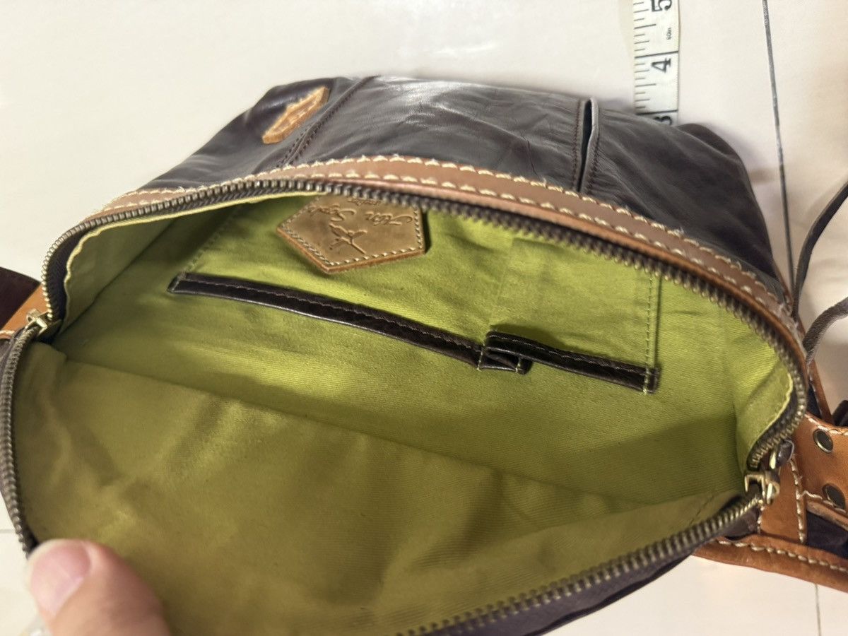 Japanese Brand Leather Waist Fanny bag AinSoph.JP Size ONE SIZE - 7 Thumbnail