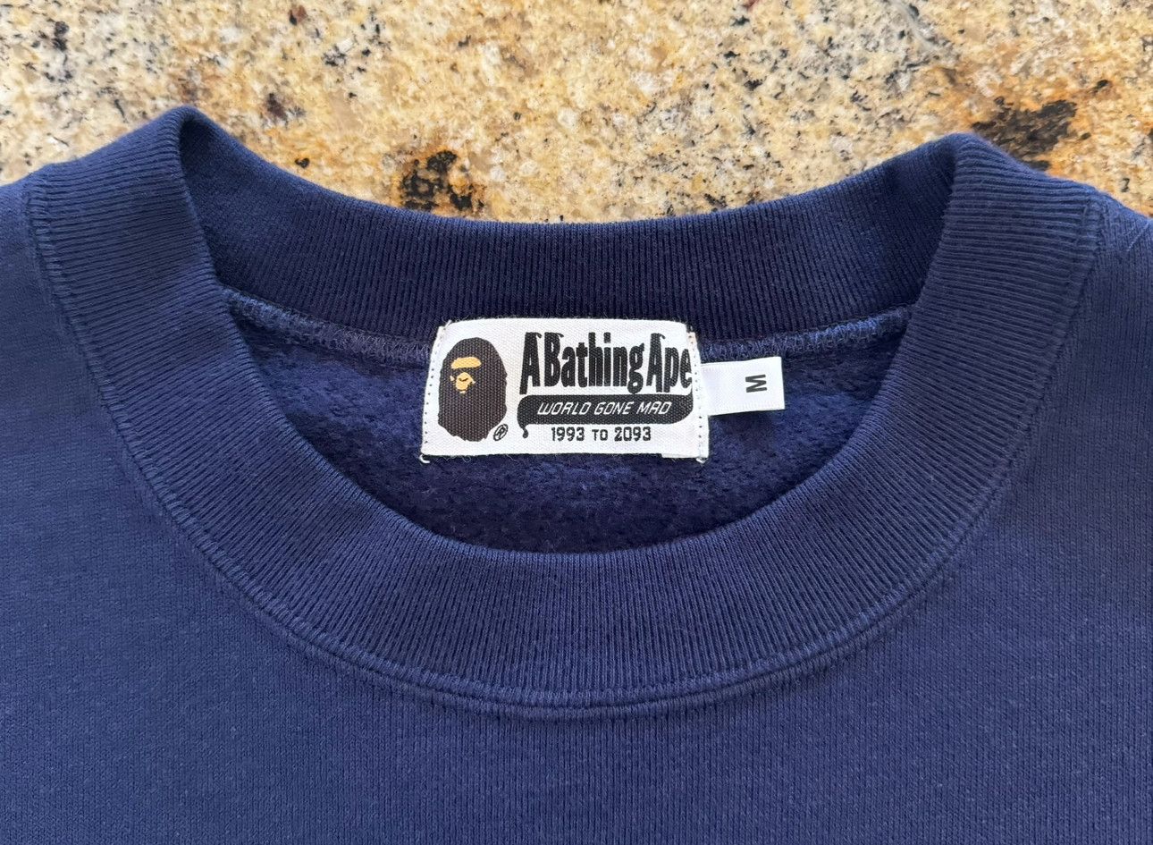 Bape Multi Label Relaxed Fit Crewneck Size US M / EU 48-50 / 2 - 6 Thumbnail