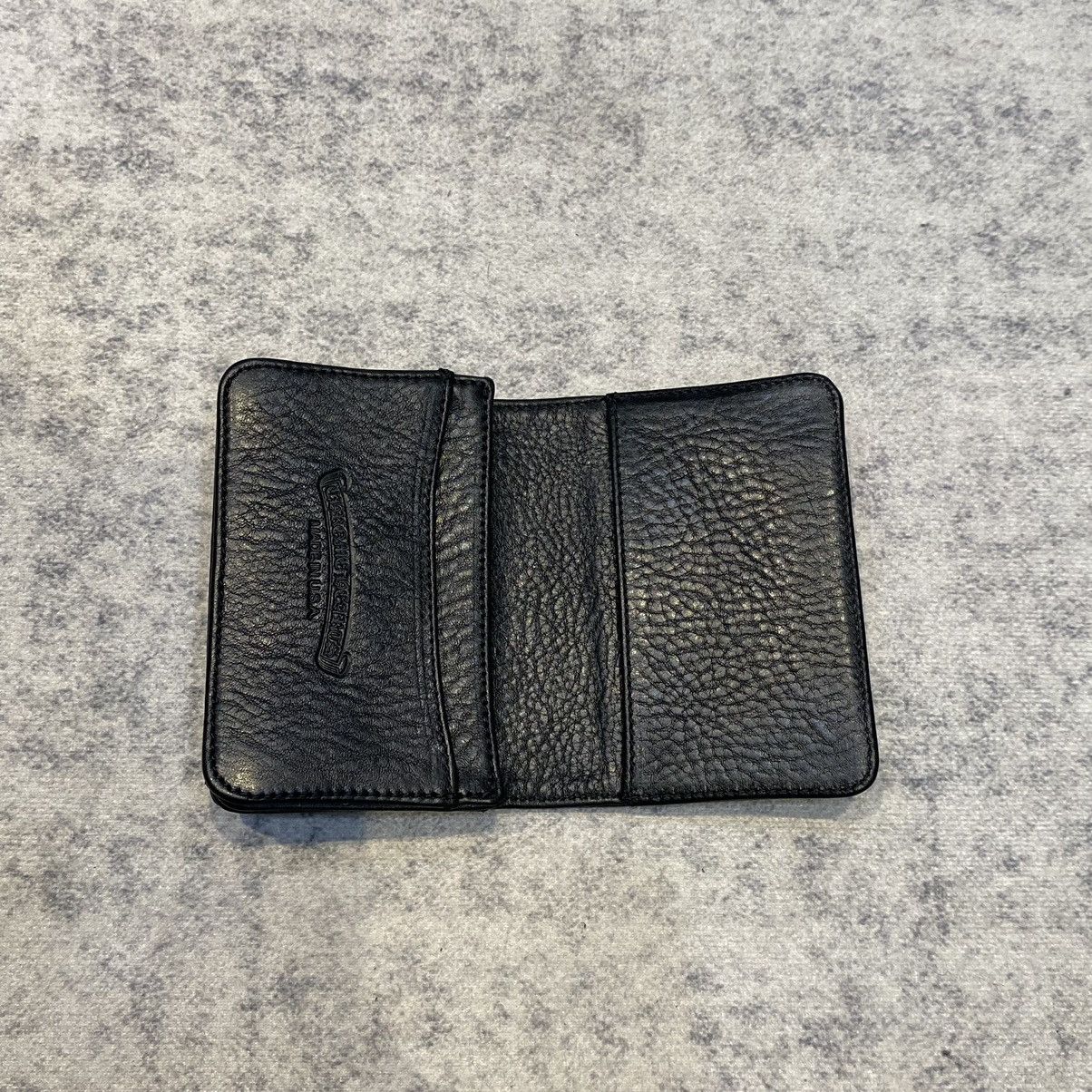 Chrome Hearts Chrome Hearts card case 3 Pocket Scroll wallet black Size ONE SIZE - 11 Thumbnail