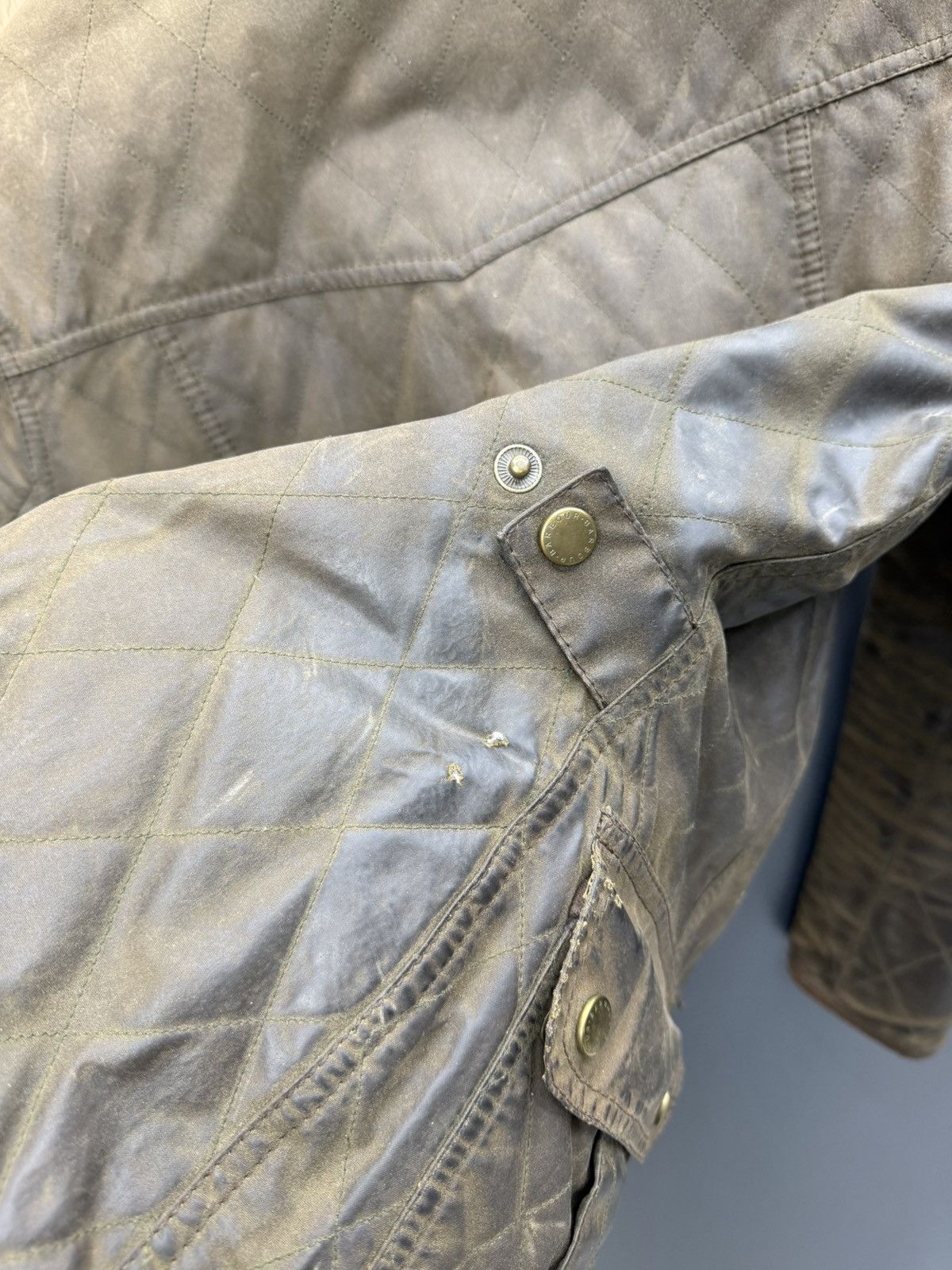 Barbour Barbour Quilted Utility Wax Jacket Size 14 Size L / US 10 / IT 46 - 14 Thumbnail