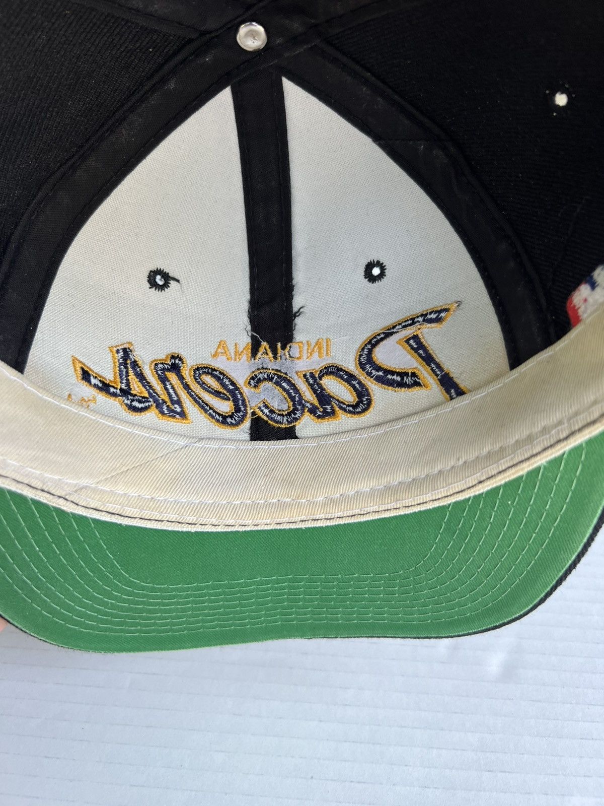 Sports Specialties Vintage 90s Indiana Pacers Sports Specialties Script Hat Size ONE SIZE - 10 Thumbnail