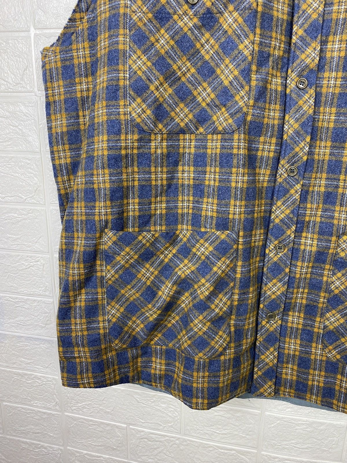 Gucci Gucci Wool Vest - SS20 Yellow & Blue Check - Size 52 Size US L / EU 52-54 / 3 - 7 Thumbnail