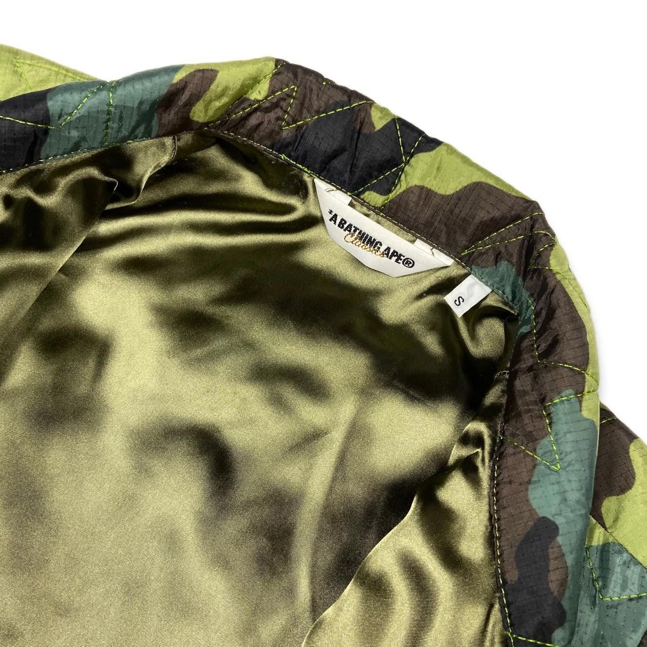 Bape Bapesta Nylon Camo Quilted Jacket Size US S / EU 44-46 / 1 - 5 Thumbnail