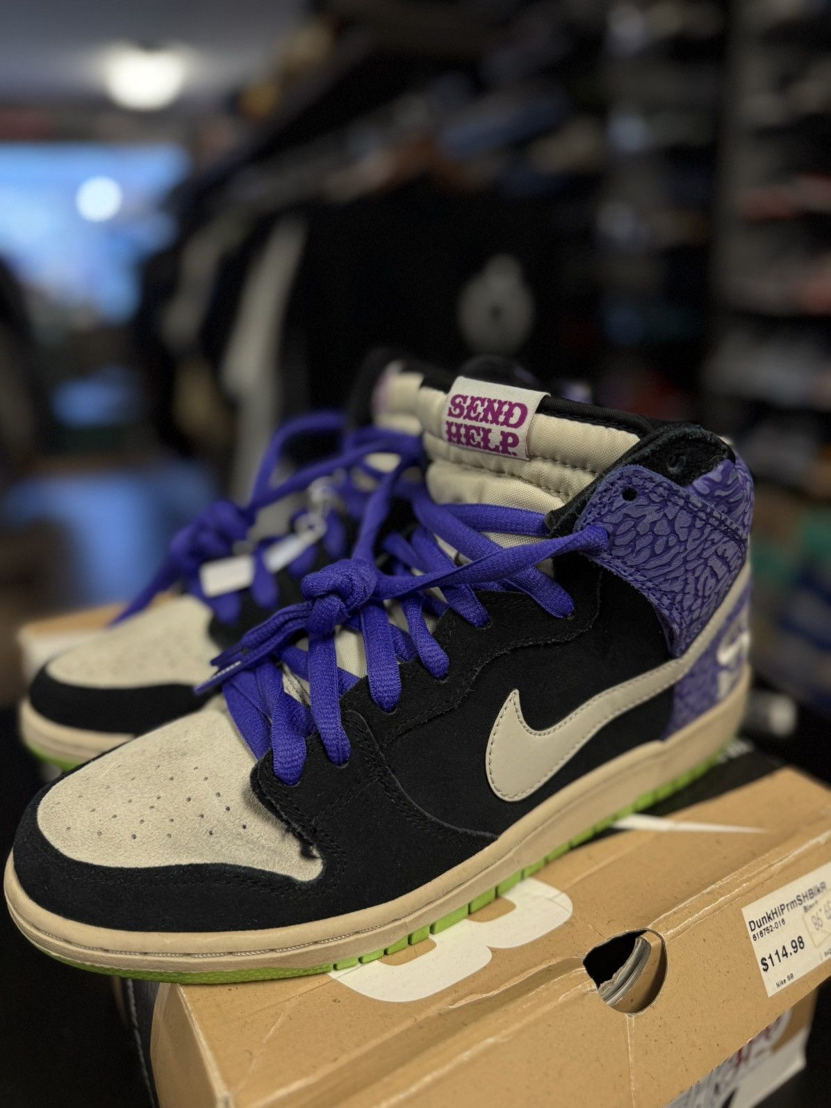 Nike Dunk High SB Send Help Dog Walker Size 11 2013 Size US 11 / EU 44 - 13 Thumbnail
