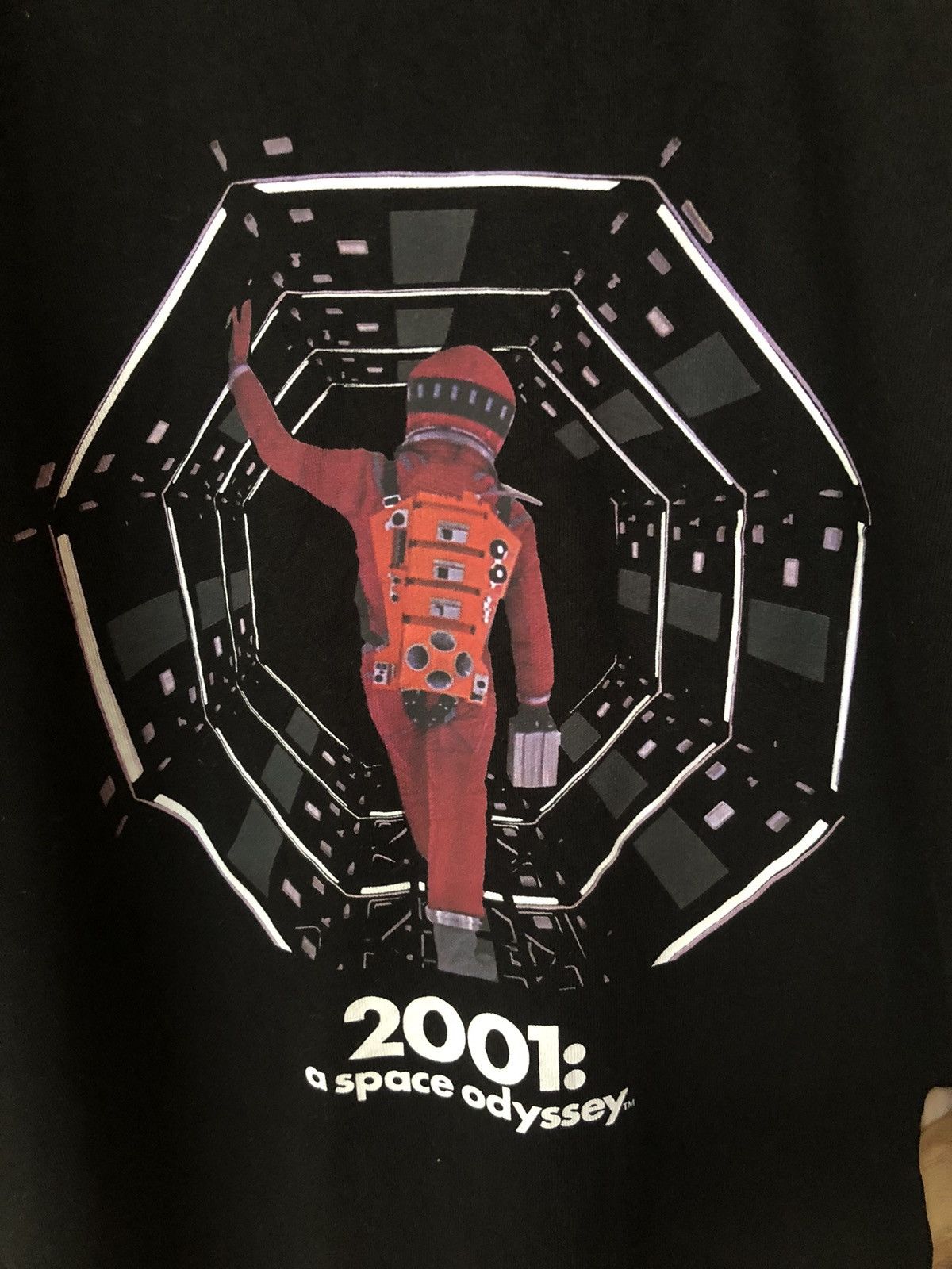 Sci-Fi Fantasy Vtg 2001: A Space Odessey Stanley Kubrick Science Film Tee Size US M / EU 48-50 / 2 - 2 Thumbnail