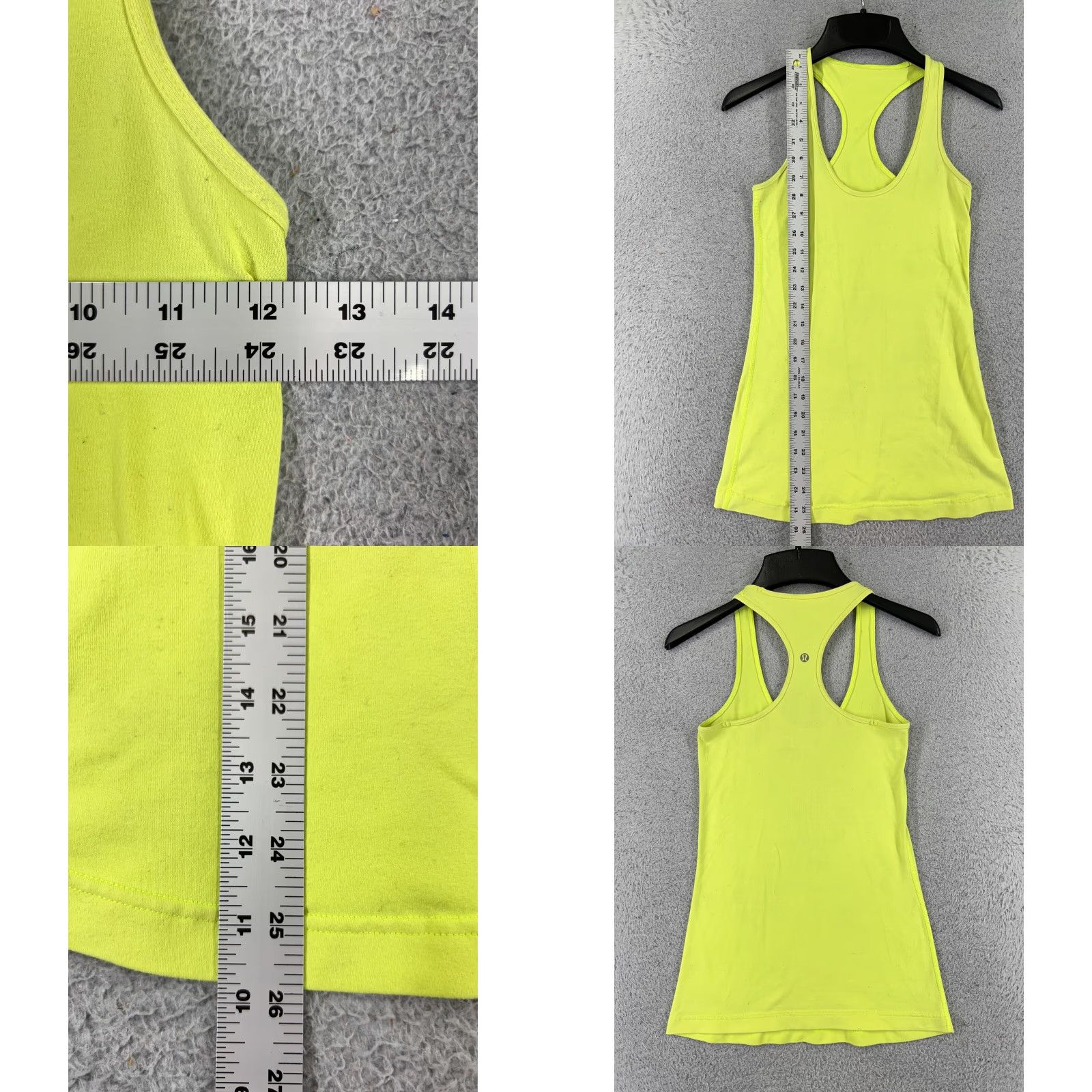 Lululemon Lululemon Shirt Women L Yellow Tank Sleeveless Gym Yoga READ Size L / US 10 / IT 46 - 8 Thumbnail