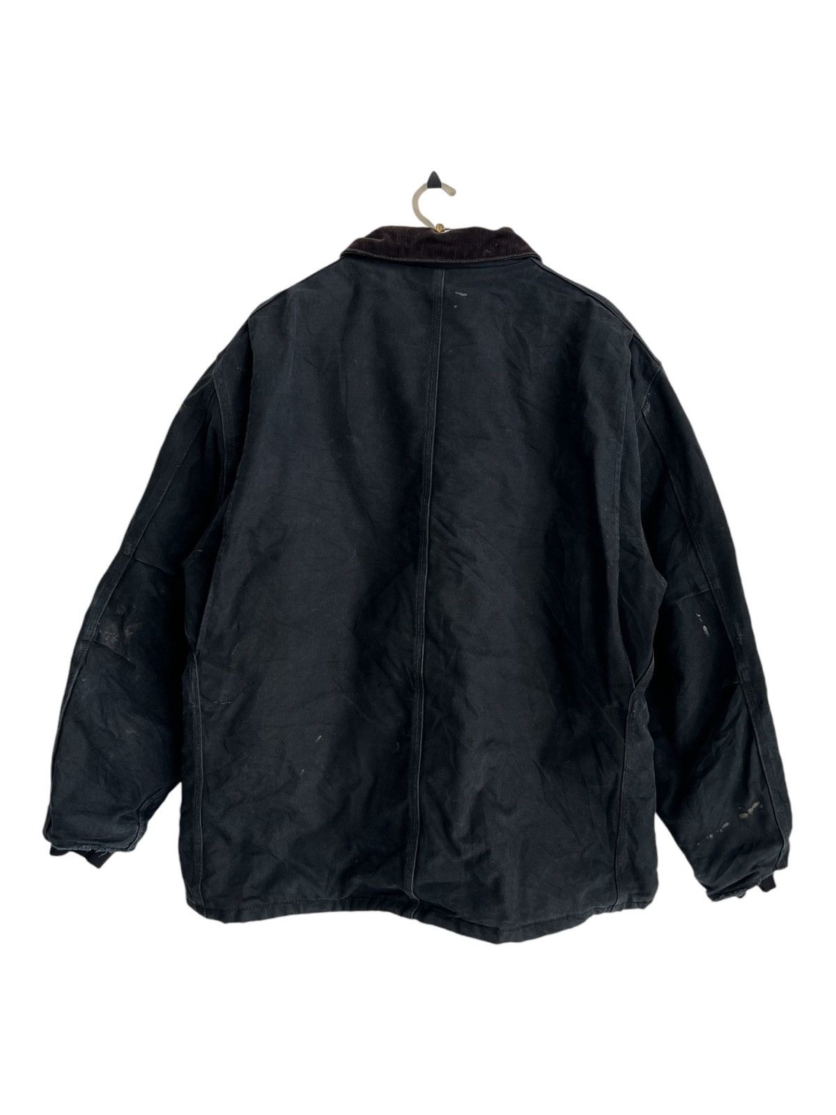 Carhartt × Carhartt Wip × Vintage Vintage Carhartt BLK Chore Artic Detroit Jacket Quilted Line Size US XL / EU 56 / 4 - 5 Thumbnail