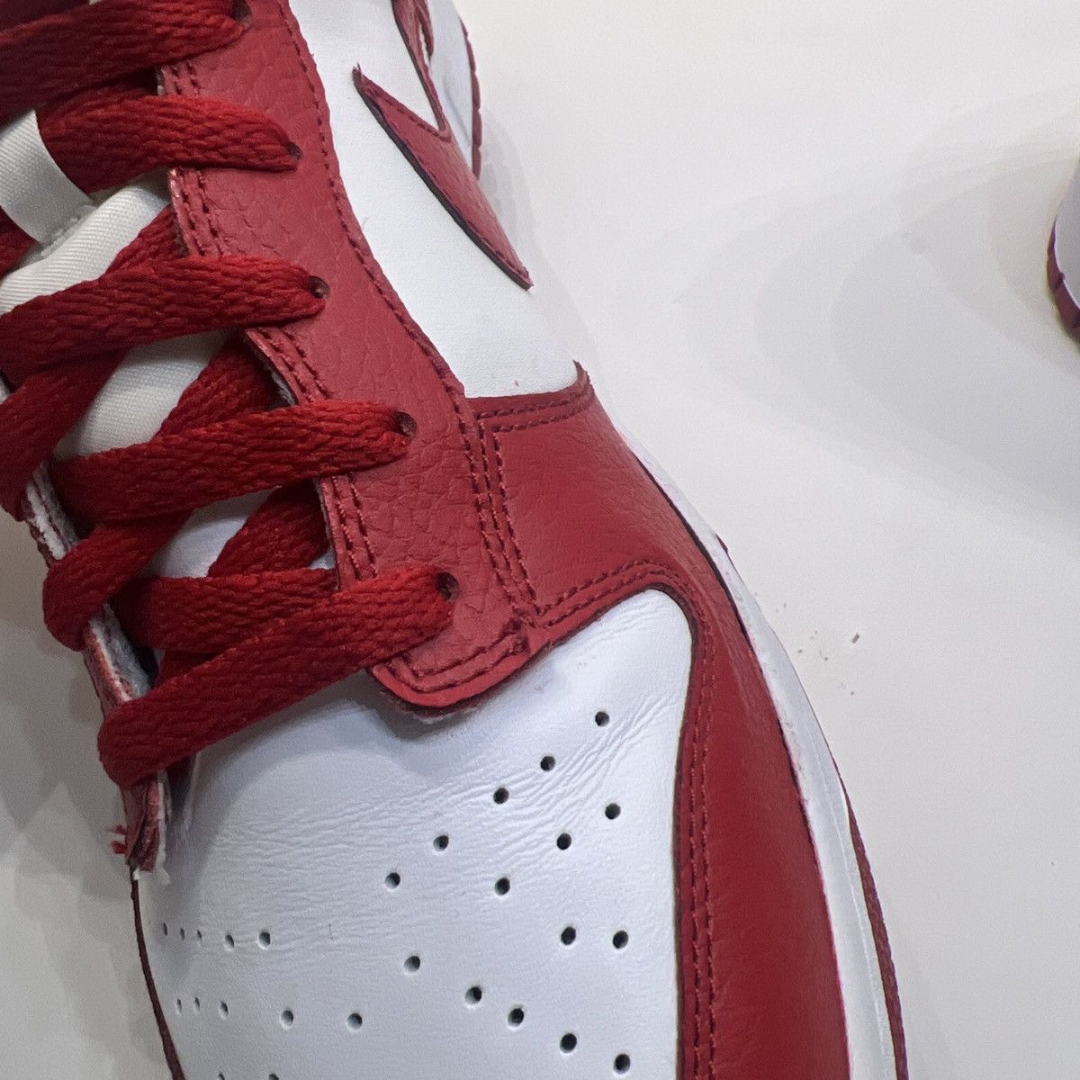 Nike × Vintage 2011 Nike Dunk Low BTTYS - Varsity Red Size US 12 / EU 45 - 11 Thumbnail