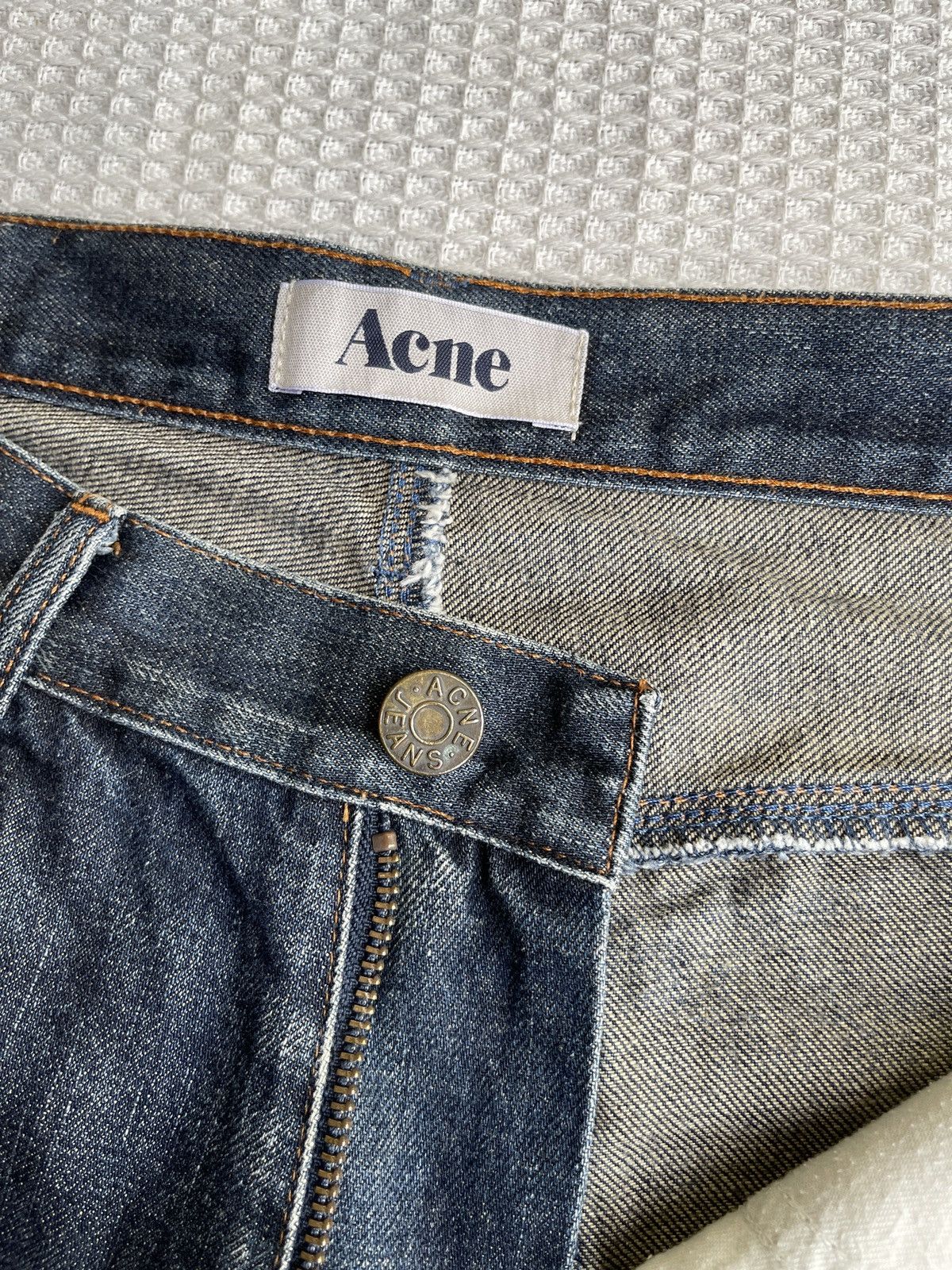 Acne Studios AW15🔥ACNE STUDIO🔥Fade Blue Jeans Slim Straight Size US 34 / EU 50 - 12 Thumbnail