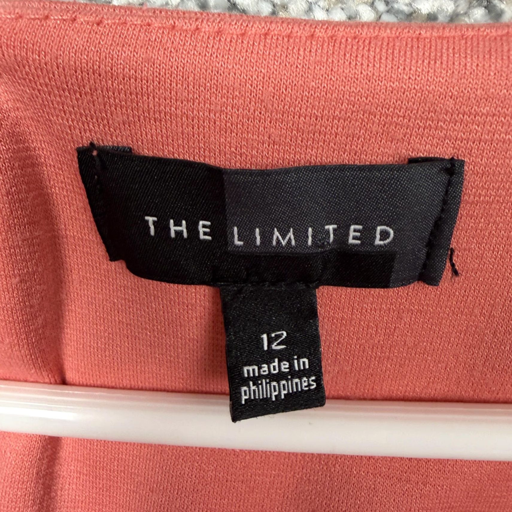 Vintage VINTAGE: No (not vintage) — The Limited Dress 12 Coral Office Casual Clean Girl Polished Preppy Layering Size XL / US 12-14 / IT 48-50 - 4 Thumbnail