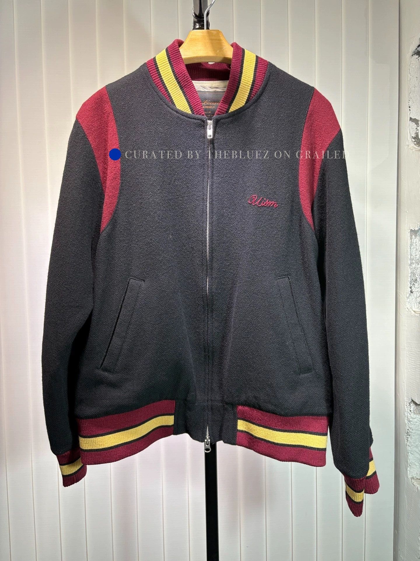 Undercover Wool Baseball Jacket with Skull Embroidery Size US M / EU 48-50 / 2 - 1 Thumbnail