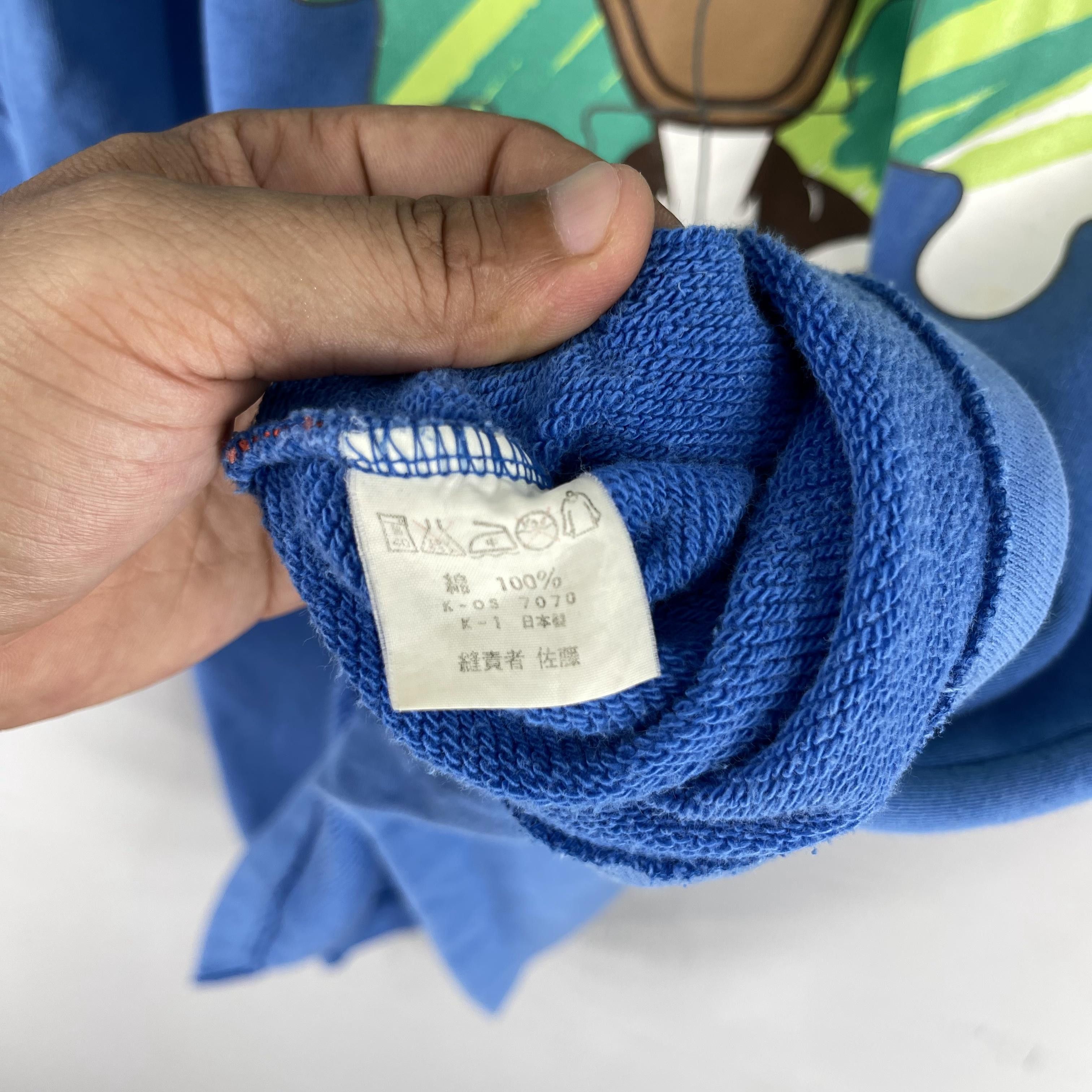 Disney × Vintage Vintage 90's DONALD DUCK Puzzle Printed Pullover Sweater Size US M / EU 48-50 / 2 - 5 Thumbnail