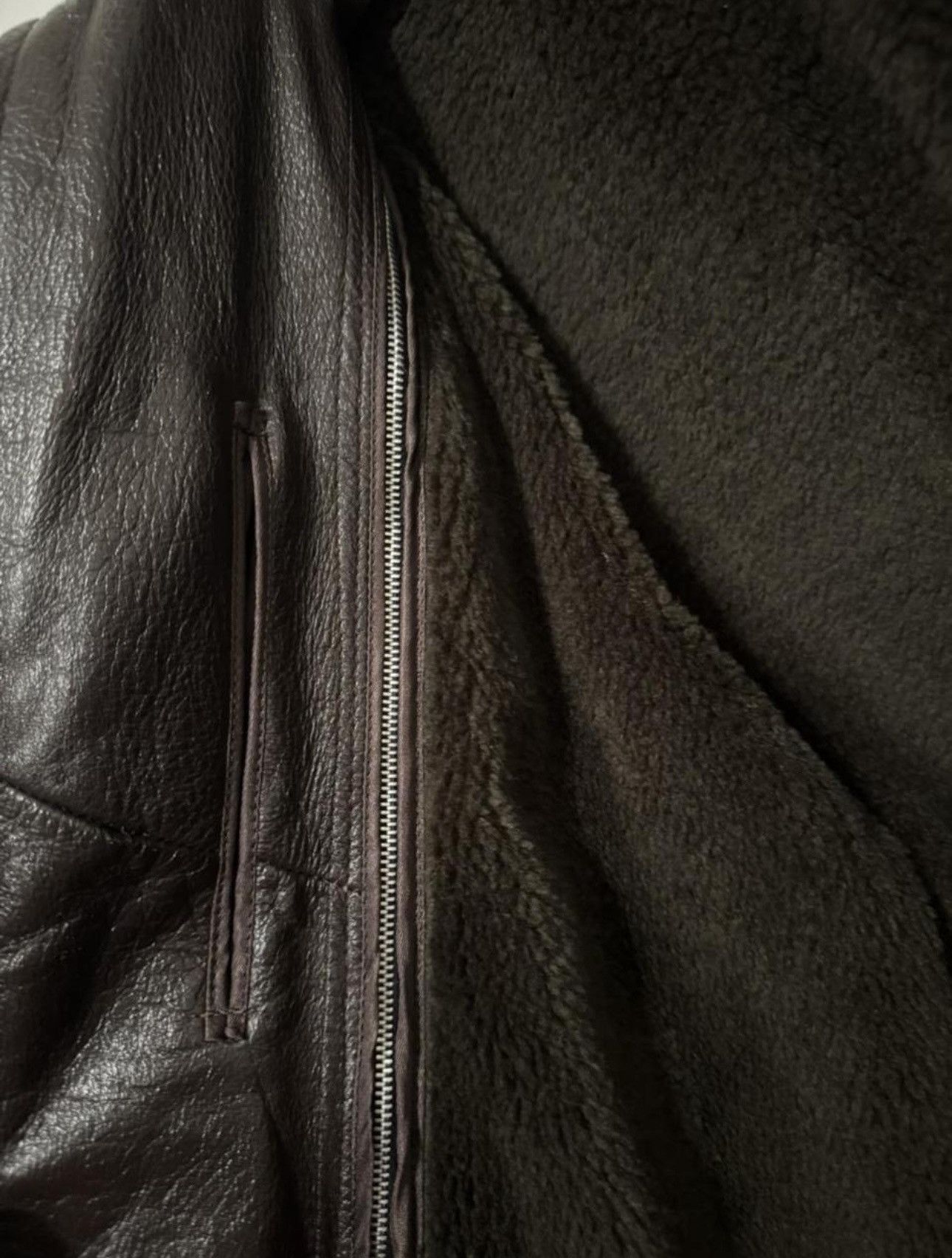 Vintage SAM'S brown type A-2 leather bomber flight jacket Size US S / EU 44-46 / 1 - 8 Thumbnail