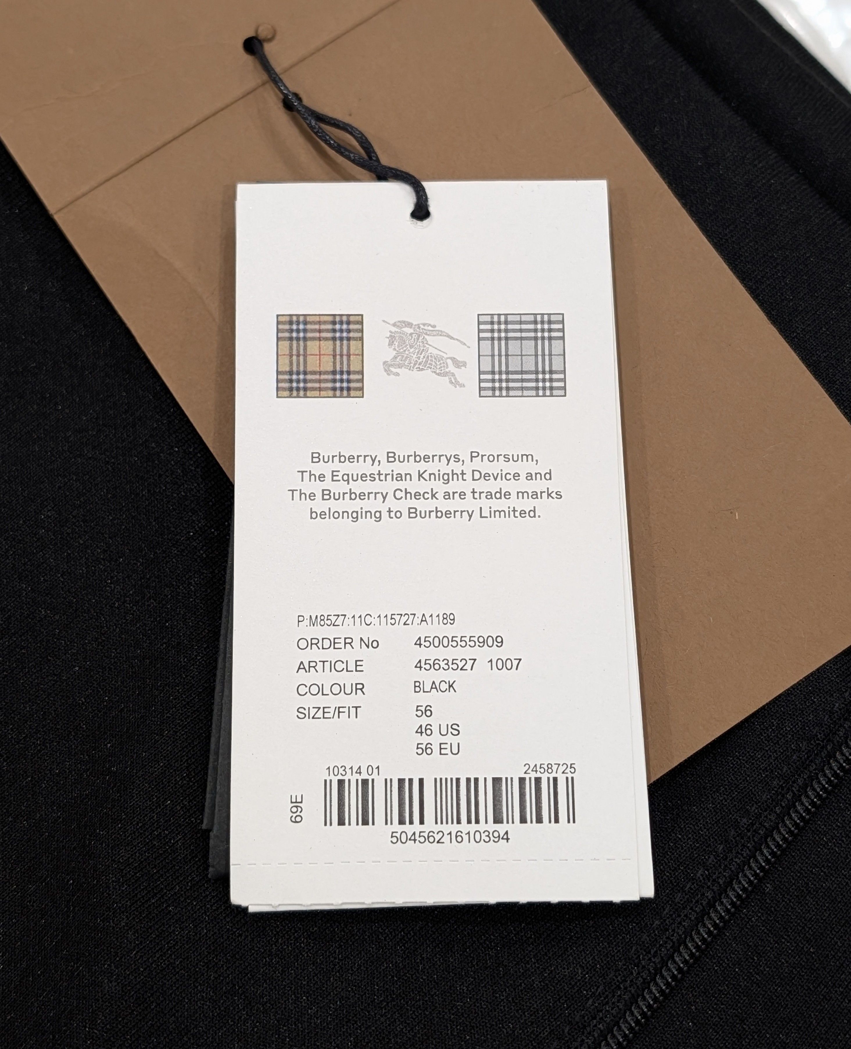 Burberry Burberry Striped Cotton Blend Trousers Pants Black 56 US 40 Size US 40 / EU 56 - 10 Thumbnail