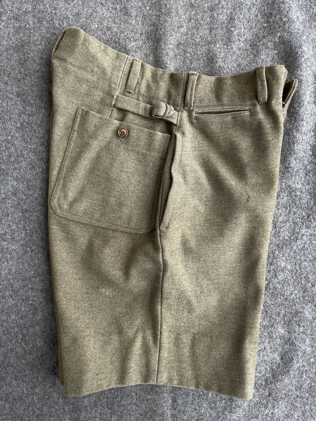 Other Vintage Antique ~20-40s(?) Military/Workwear Shorts Size US 30 / EU 46 - 9 Thumbnail