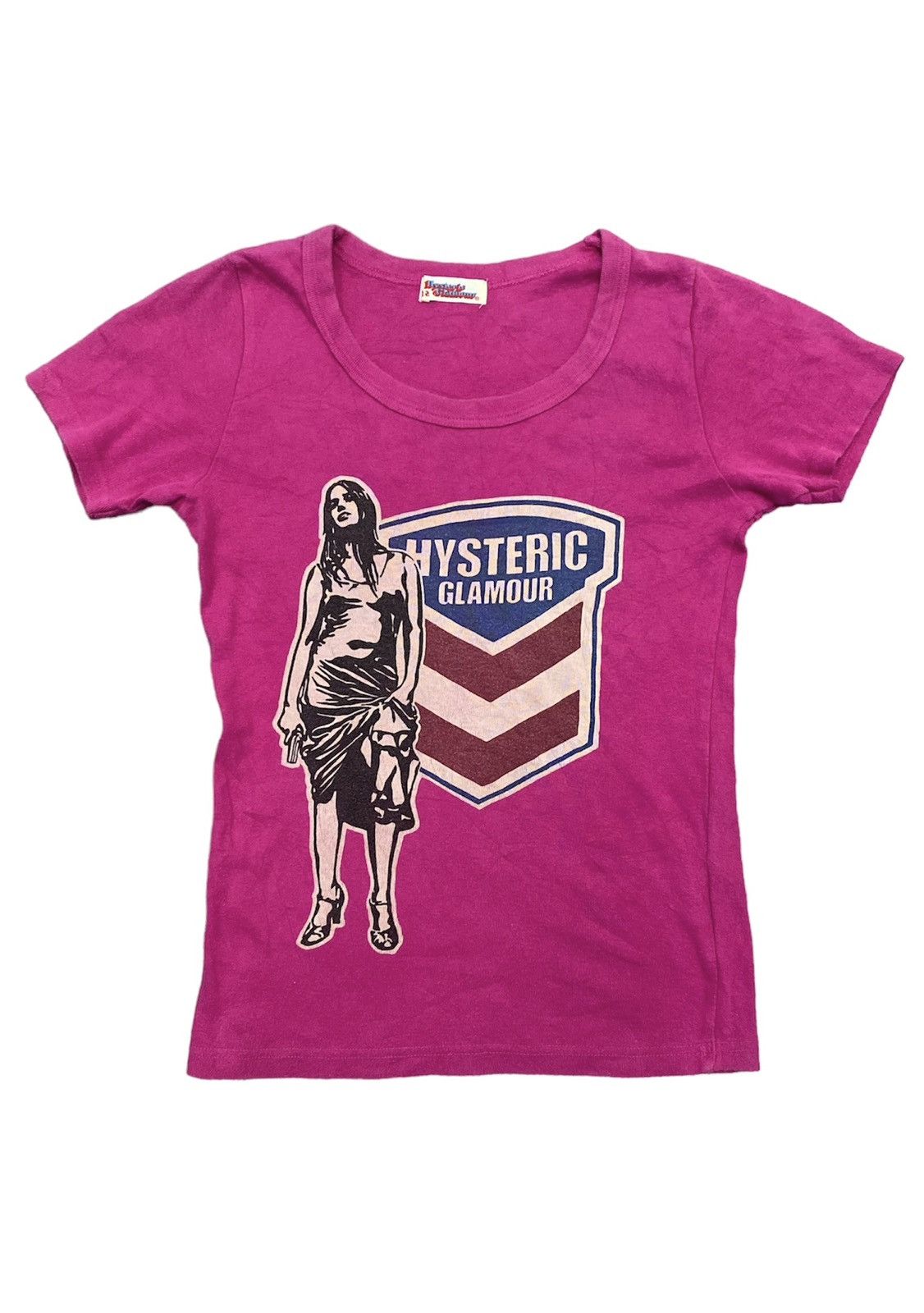 Hysteric Glamour SS2000 Hysteric badge Girl with Gun pin up Size S / US 4 / IT 40 - 2 Thumbnail