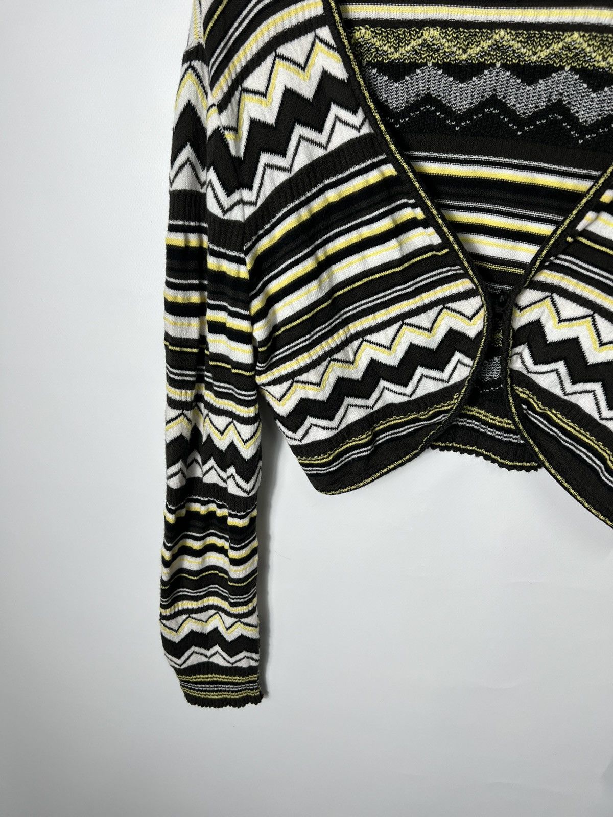 Carlo Colucci Vintage streetwear designer Carlo Colucci Cropped Cardigan Size S / US 4 / IT 40 - 4 Thumbnail