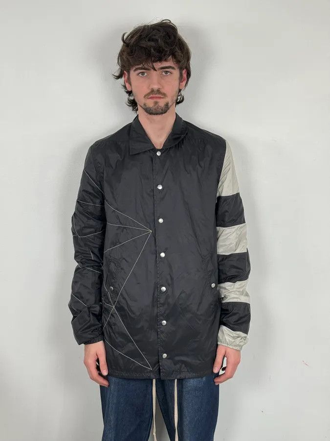 Rick Owens SS2019 Rick Owens Babel Geometrical Flight Black Jacket Size US L / EU 52-54 / 3 - 2 Thumbnail