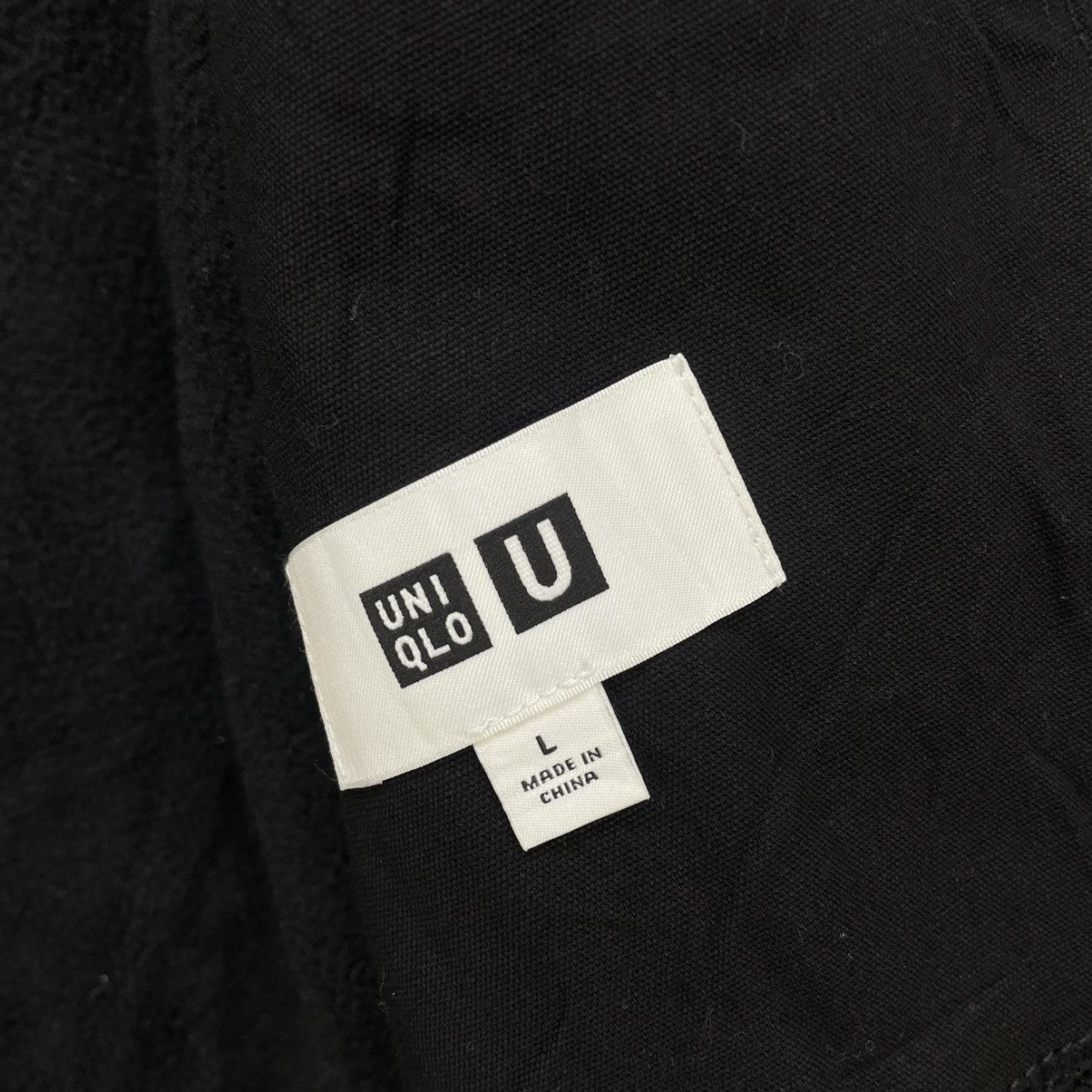 Japanese Brand 💥Japanese Brand Uniqlo X Jil Sander All Black Hoodie Size US L / EU 52-54 / 3 - 5 Thumbnail